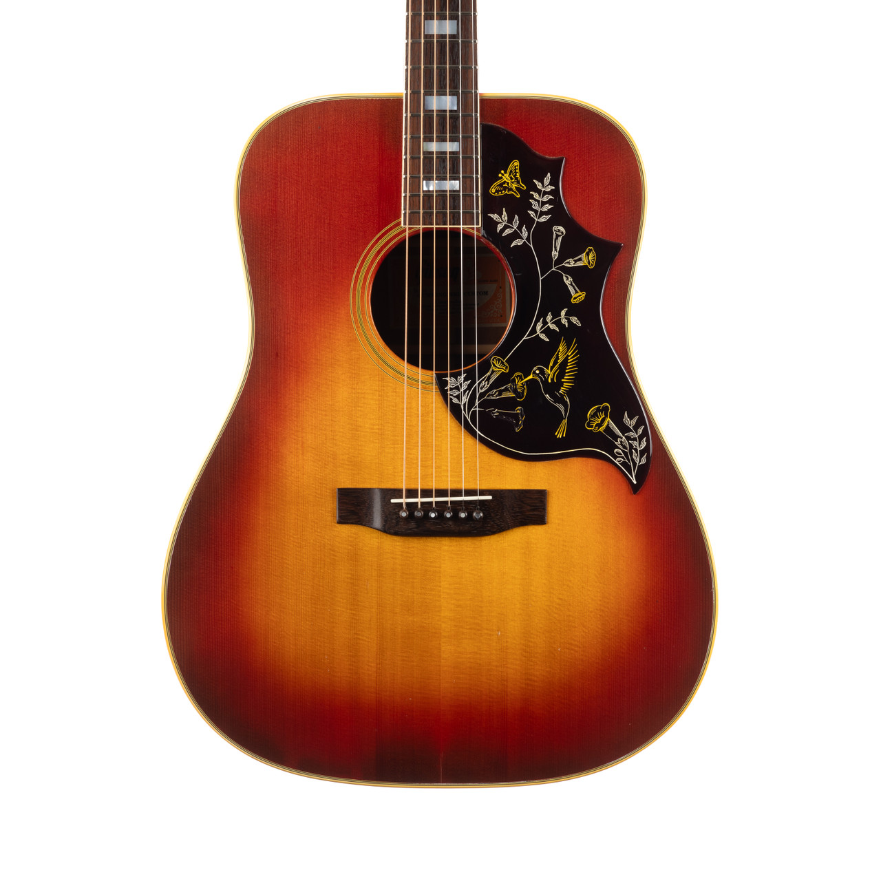 Vintage Gibson Hummingbird Custom Cherry Sunburst 1972 | Cream City Music