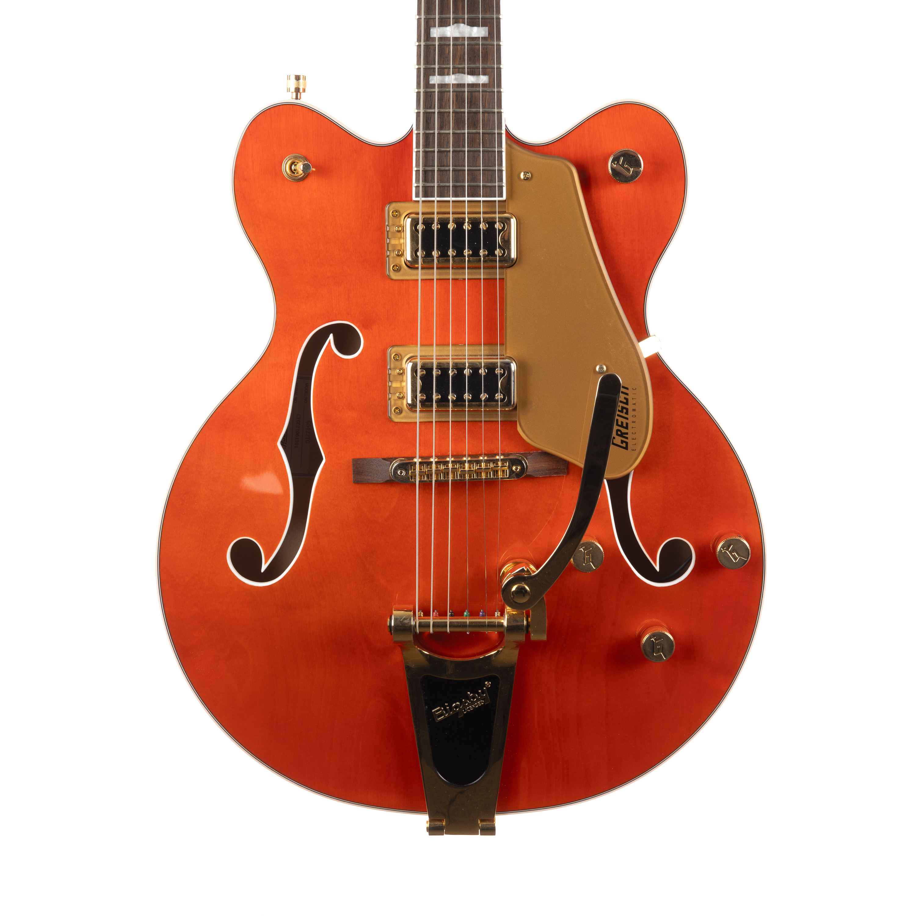 Used Gretsch G5422TG Electromatic Classic Orange Stain | Cream