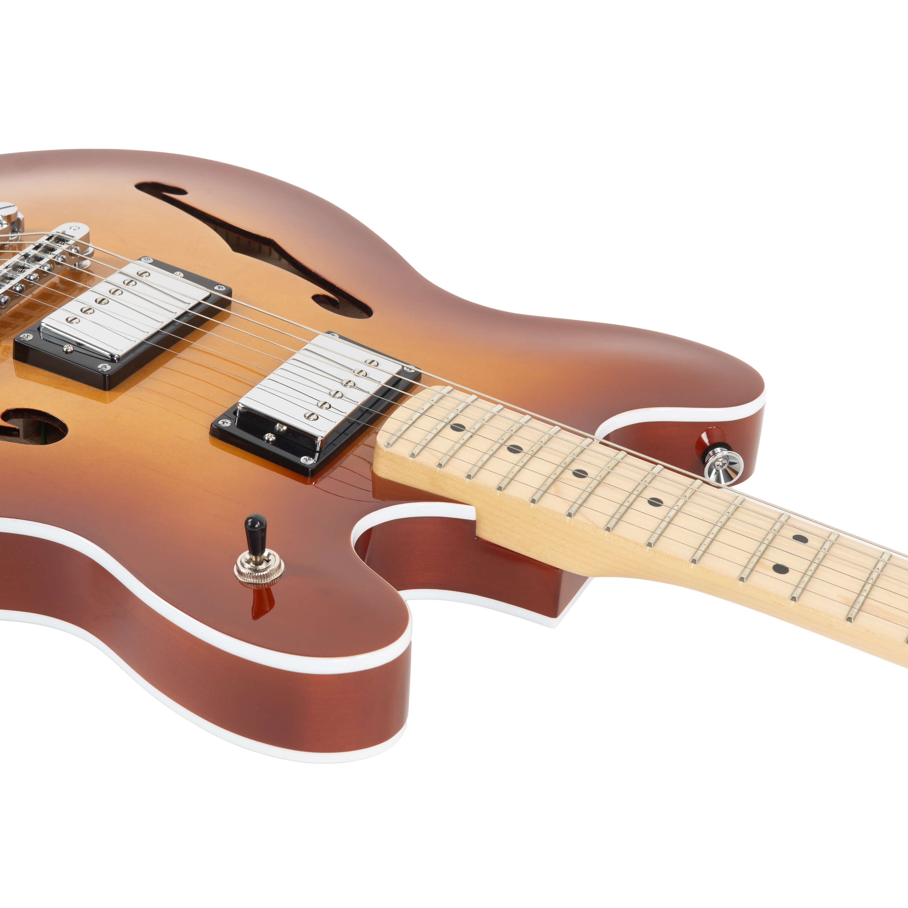 Squier Starcaster サンバースト Squier Affinity Series Starcaster Deluxe Semi-hollowbody Electric