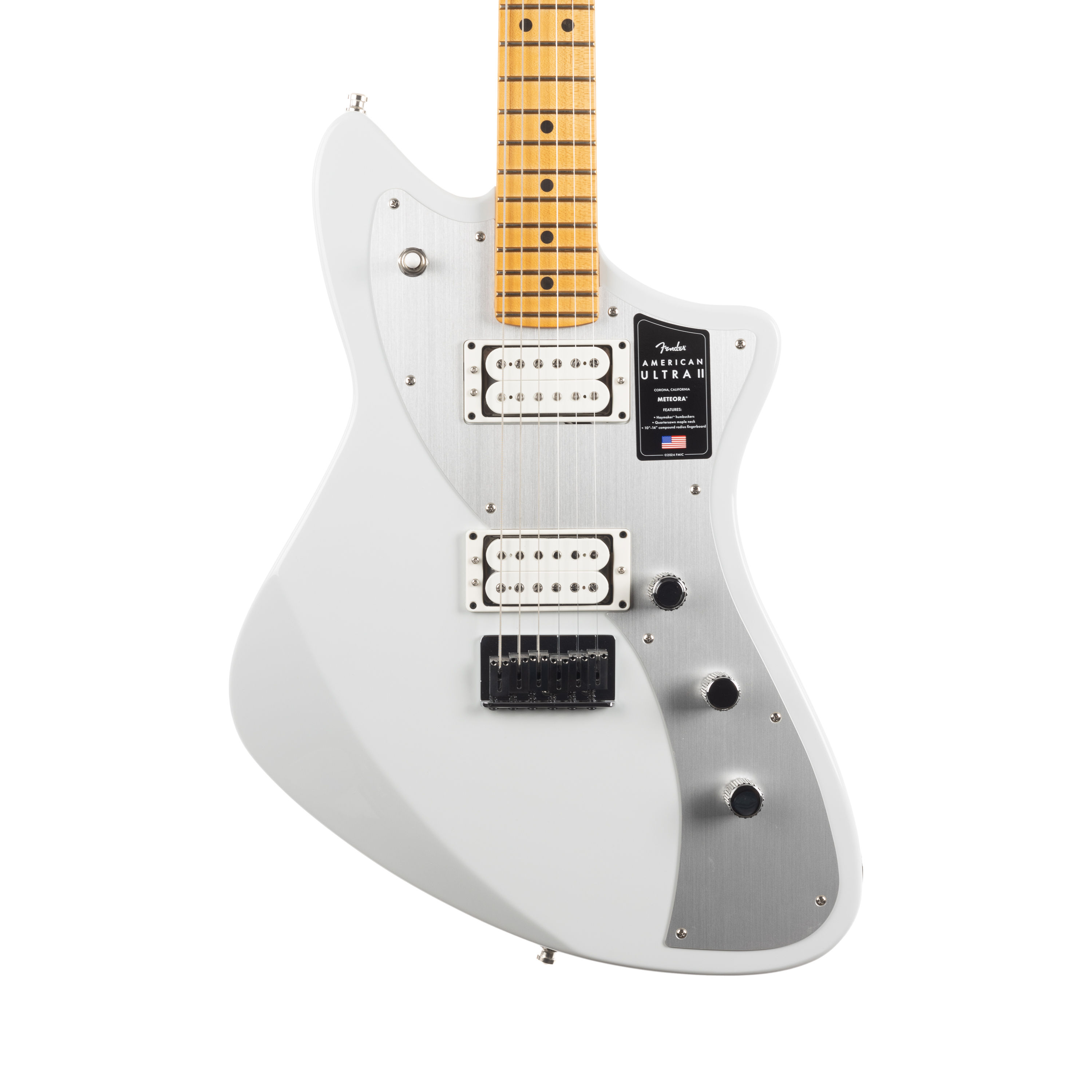 Fender American Ultra II Meteora Maple - Avalanche | Cream City Music