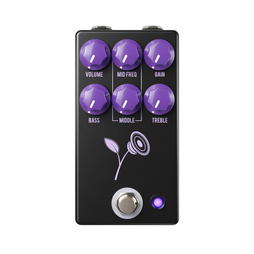 JHS Violet Lari Basilio Signature Distortion Pedal - Black