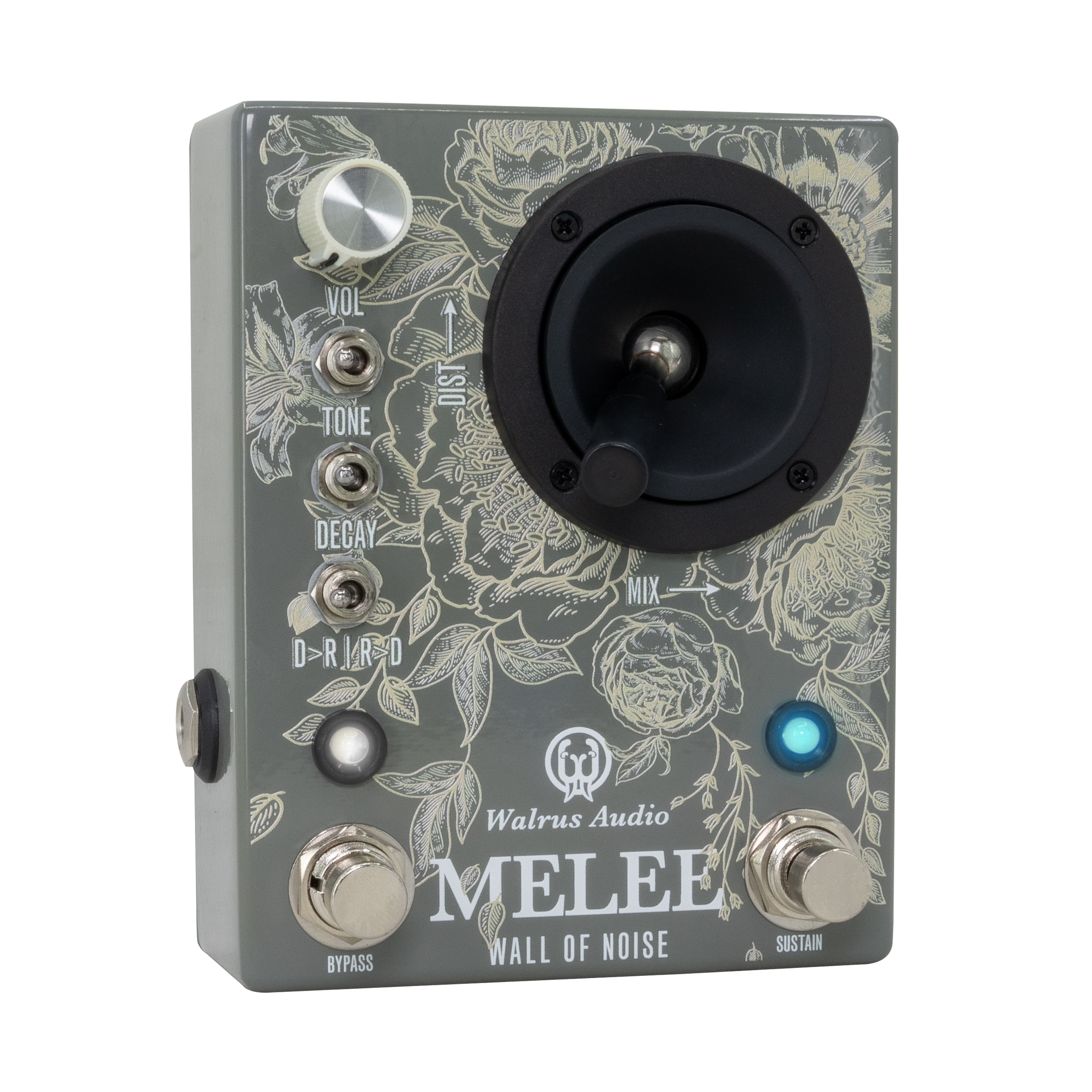 Walrus Audio SLØ ギターエフェクター Walrus Audio SLOER Stereo Ambient Reverb Effects Pedal Black