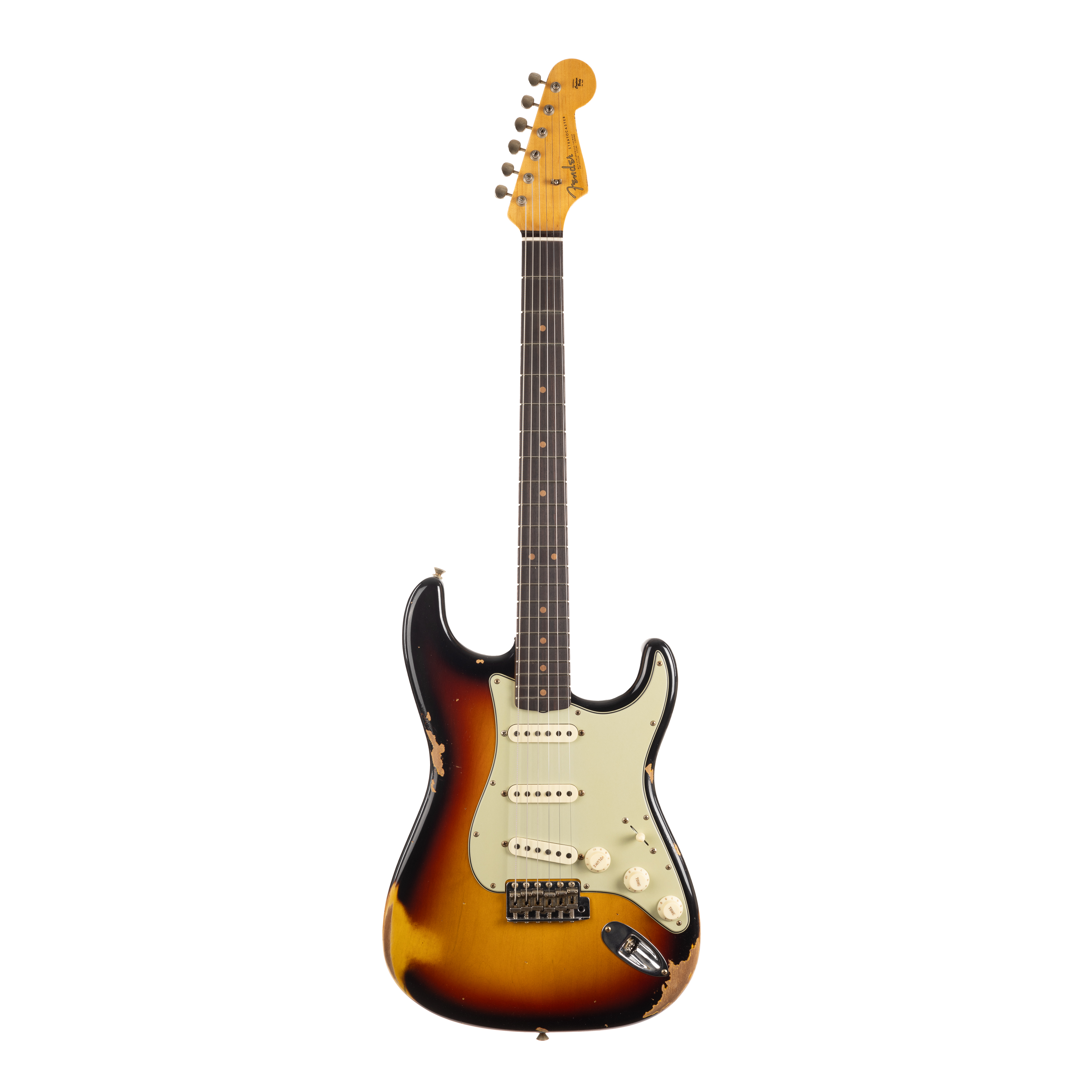 10S Guitars Sunburst Heavy Relic HSS Strat (Playthrough Demo