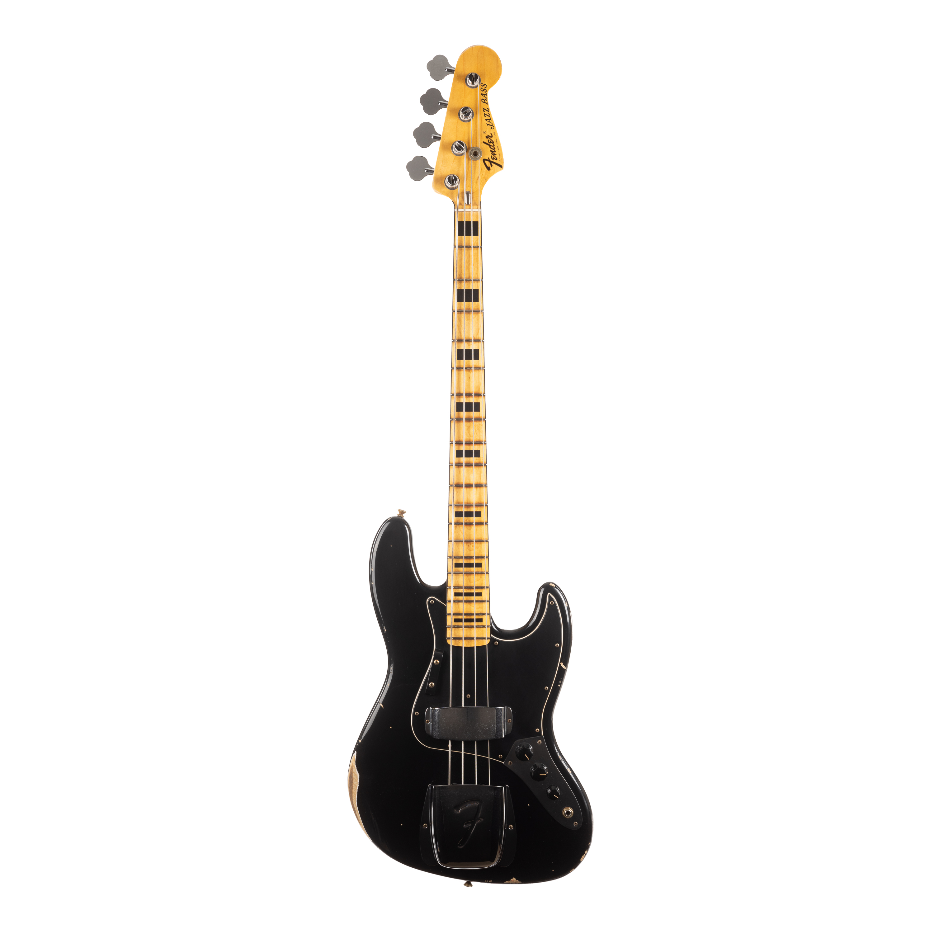 Fender Custom Shop 1972 Jazz Bass Relic - Black | Cream City Music