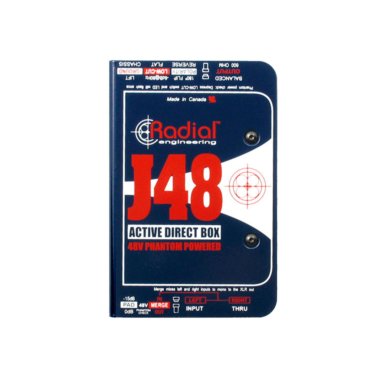 Radial Engineering J48 Phantom Powered Active Direct Box Pedal
