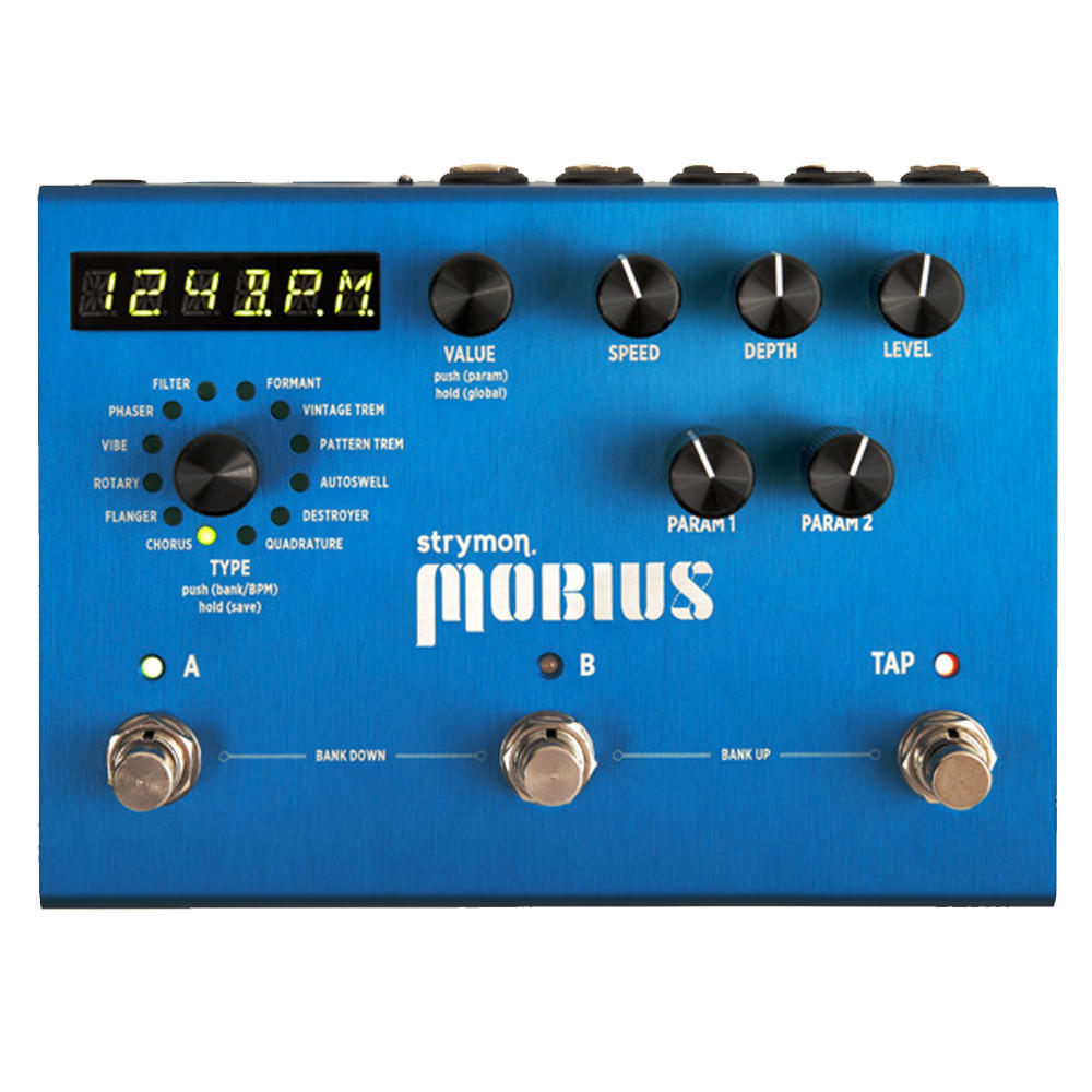 Strymon Mobius Modulation Effects Pedal | Cream City Music