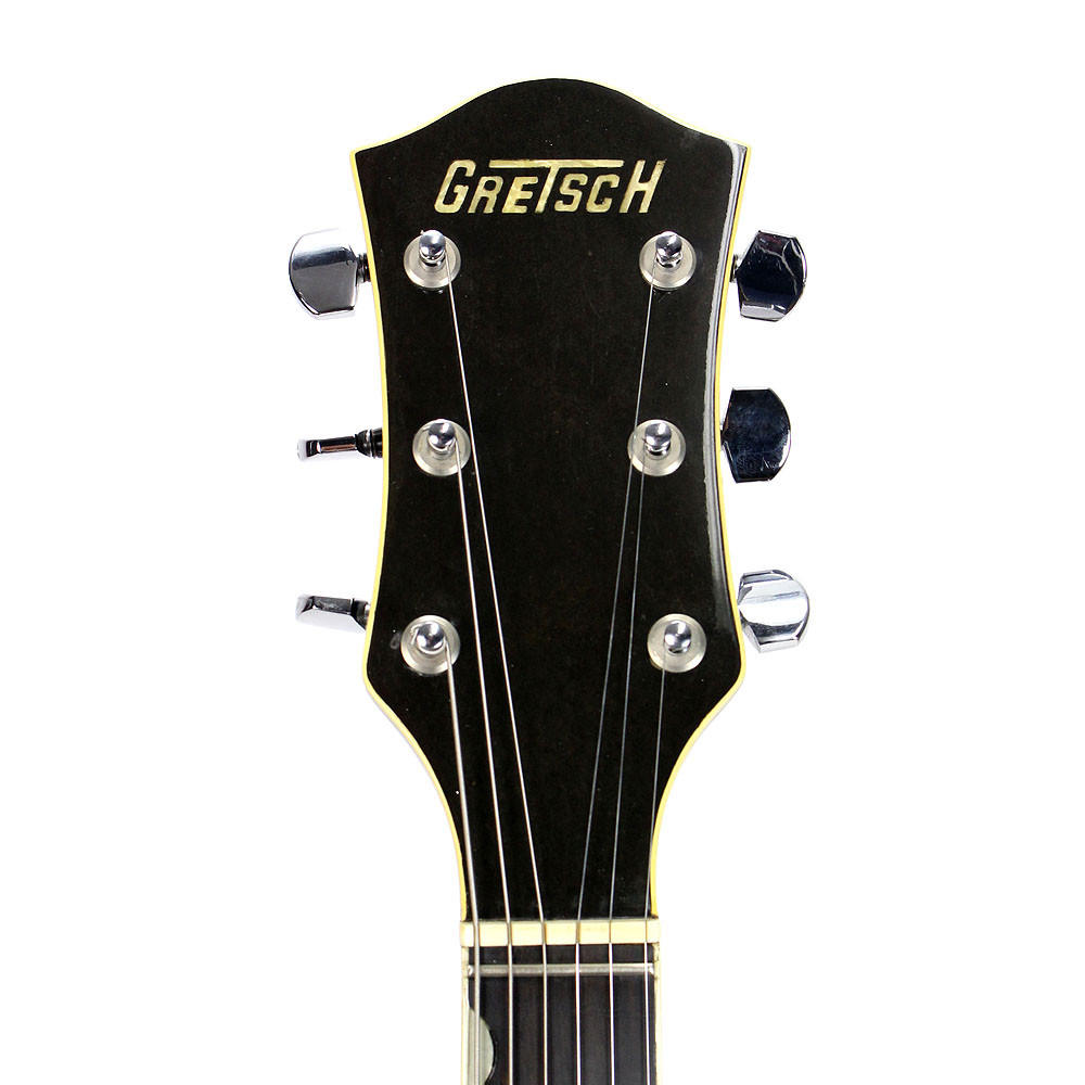 Vintage 1972 Gretsch Roc Jet Electric Guitar Black Finish | Cream