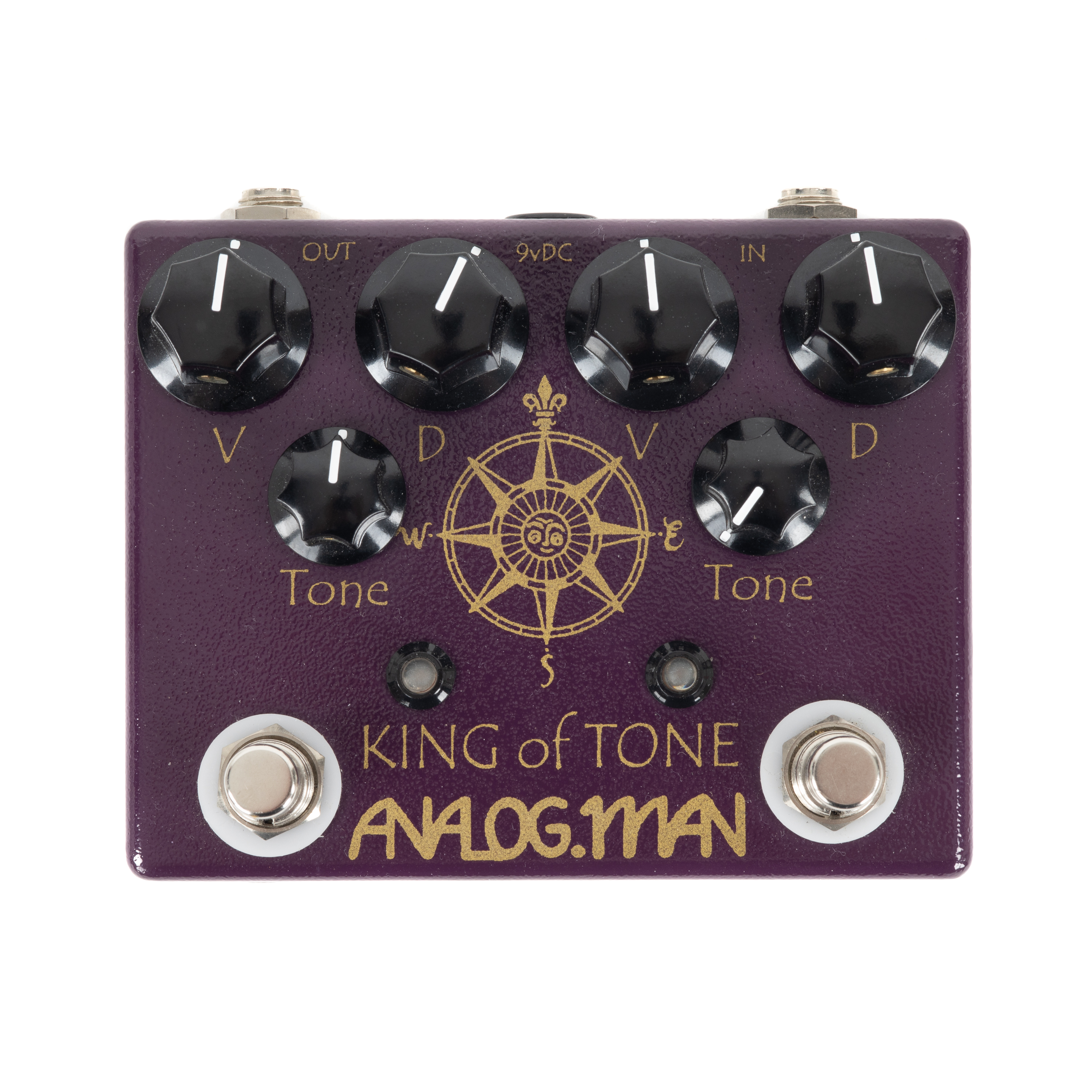 Used Analogman King Of Tone V4 Overdrive Pedal 2023 | Cream