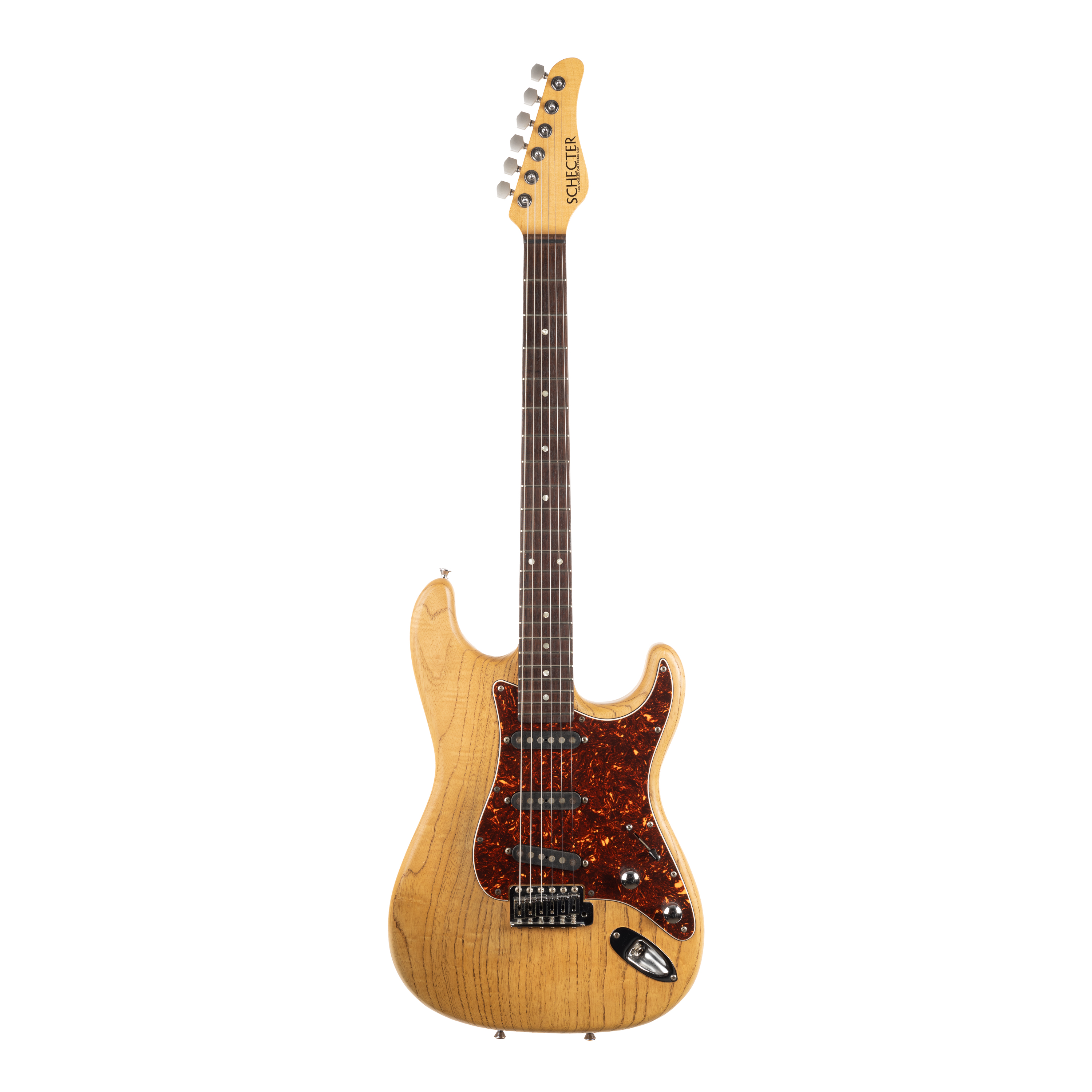 Used Schecter California Custom Natural 1997 | Cream City Music