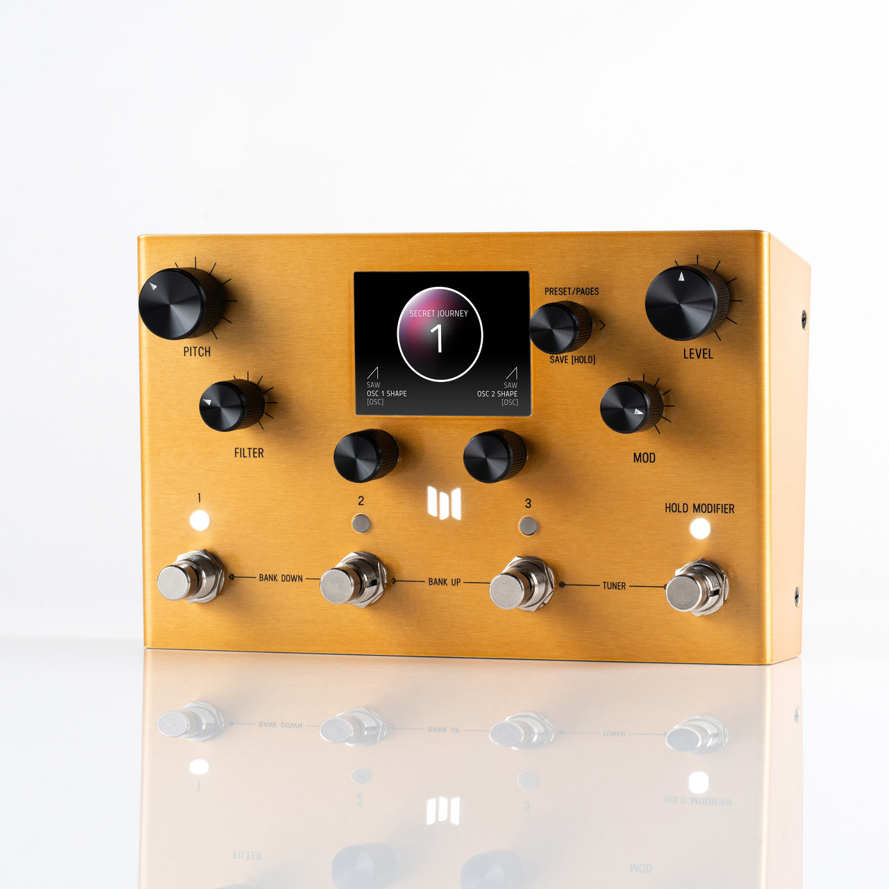 meris ENZ エフェクター ゴールド Meris Enzo X Polyphonic Synthesizer Pedal | Cream City Music