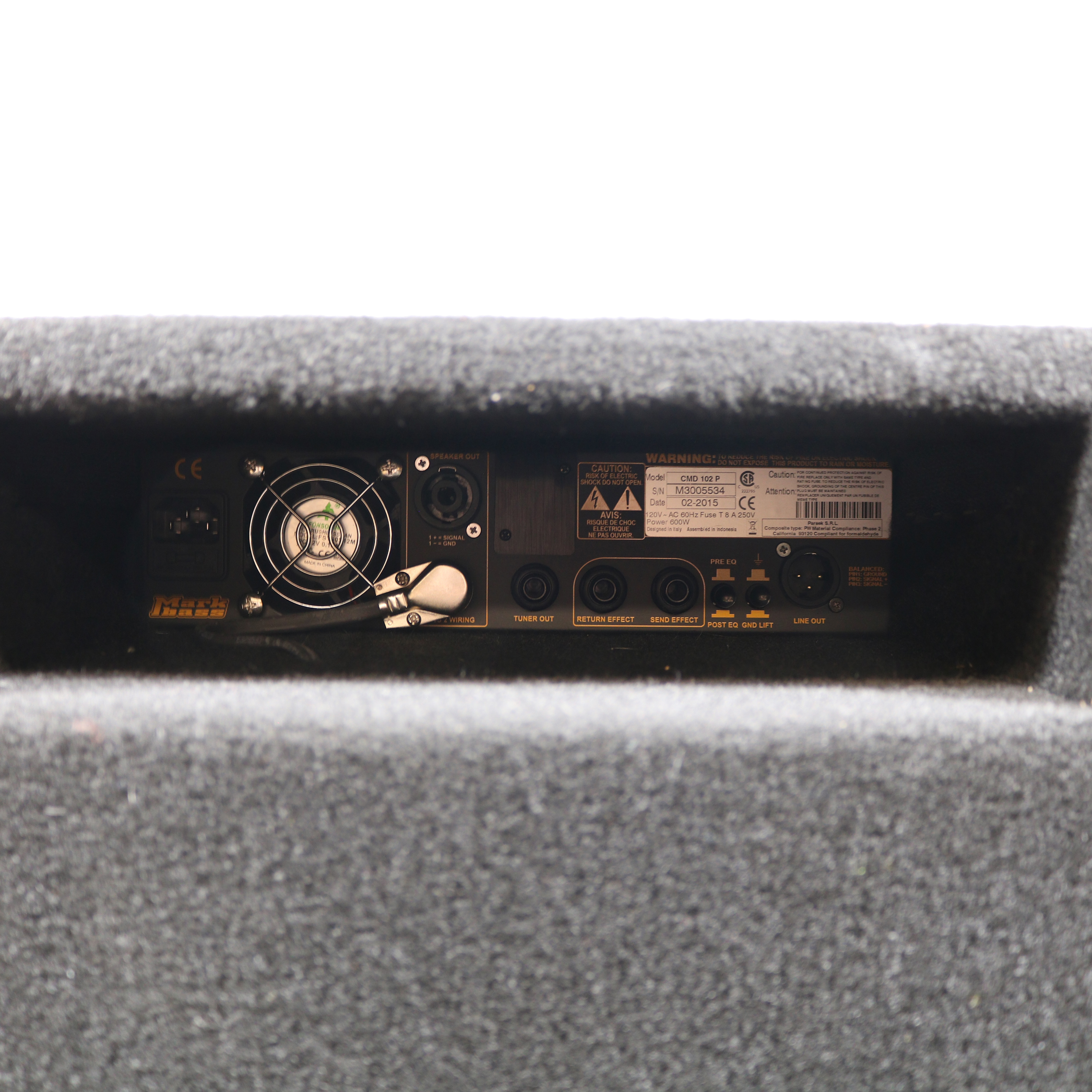 Used MarkBass CMD 102P Combo Head II 500W 2x10 Bass Combo Amp 2015