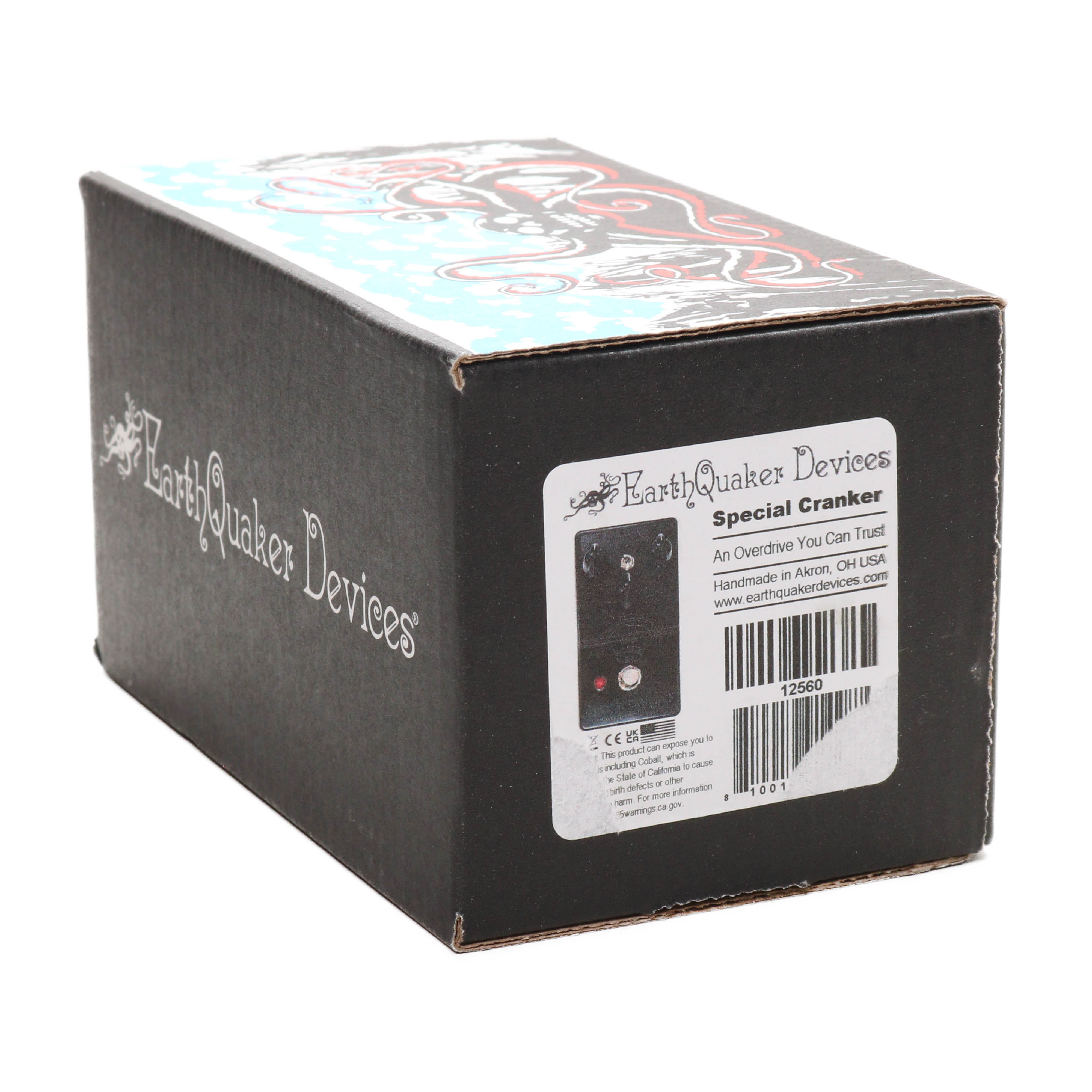 Used EarthQuaker Devices Special Cranker Overdrive Pedal - Black