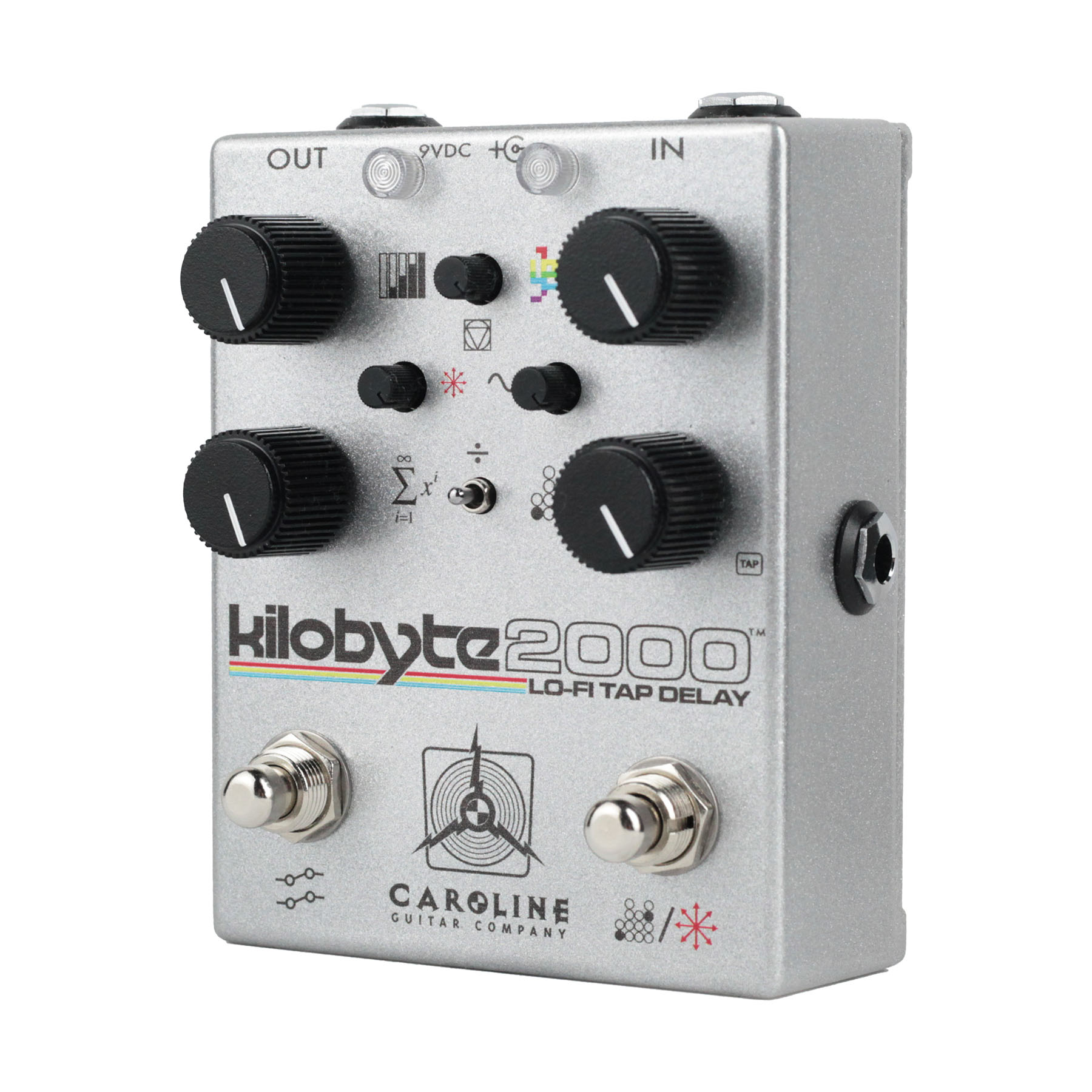 Caroline Kilobyte 2000 Lo-Fi Tap Delay Pedal | Cream City Music