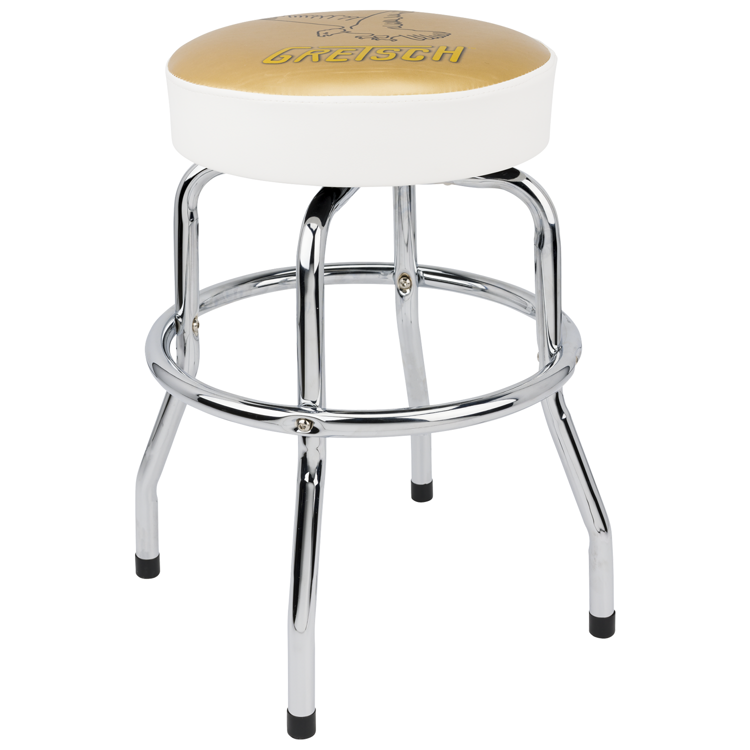 GRETSCH（グレッ チ ) Barstool 30IN Gretsch 30 inch 1883 Logo Barstool | The Music Zoo