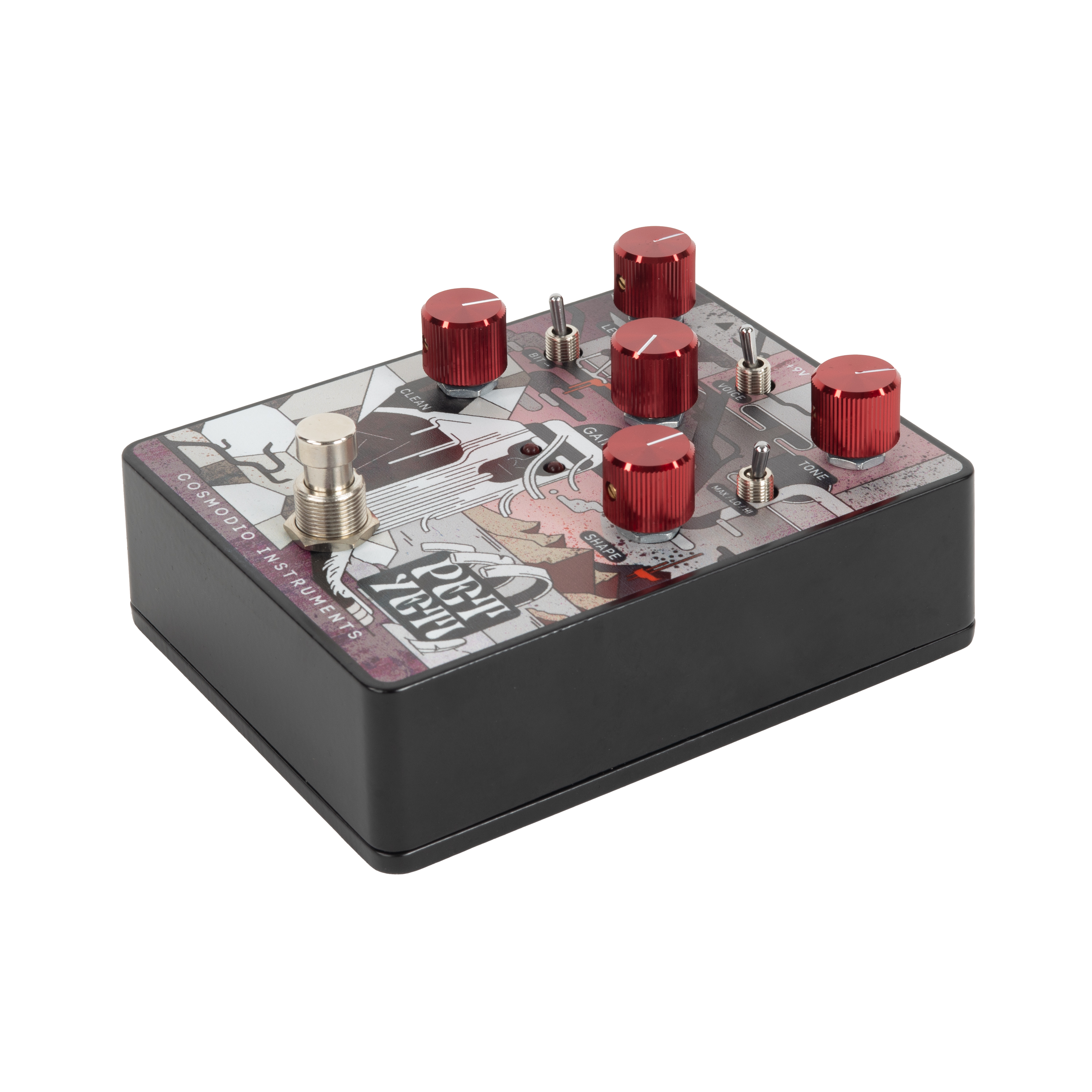 Cosmodio Pet Yeti Distortion and Fuzz Pedal - Dark | Cream City Music