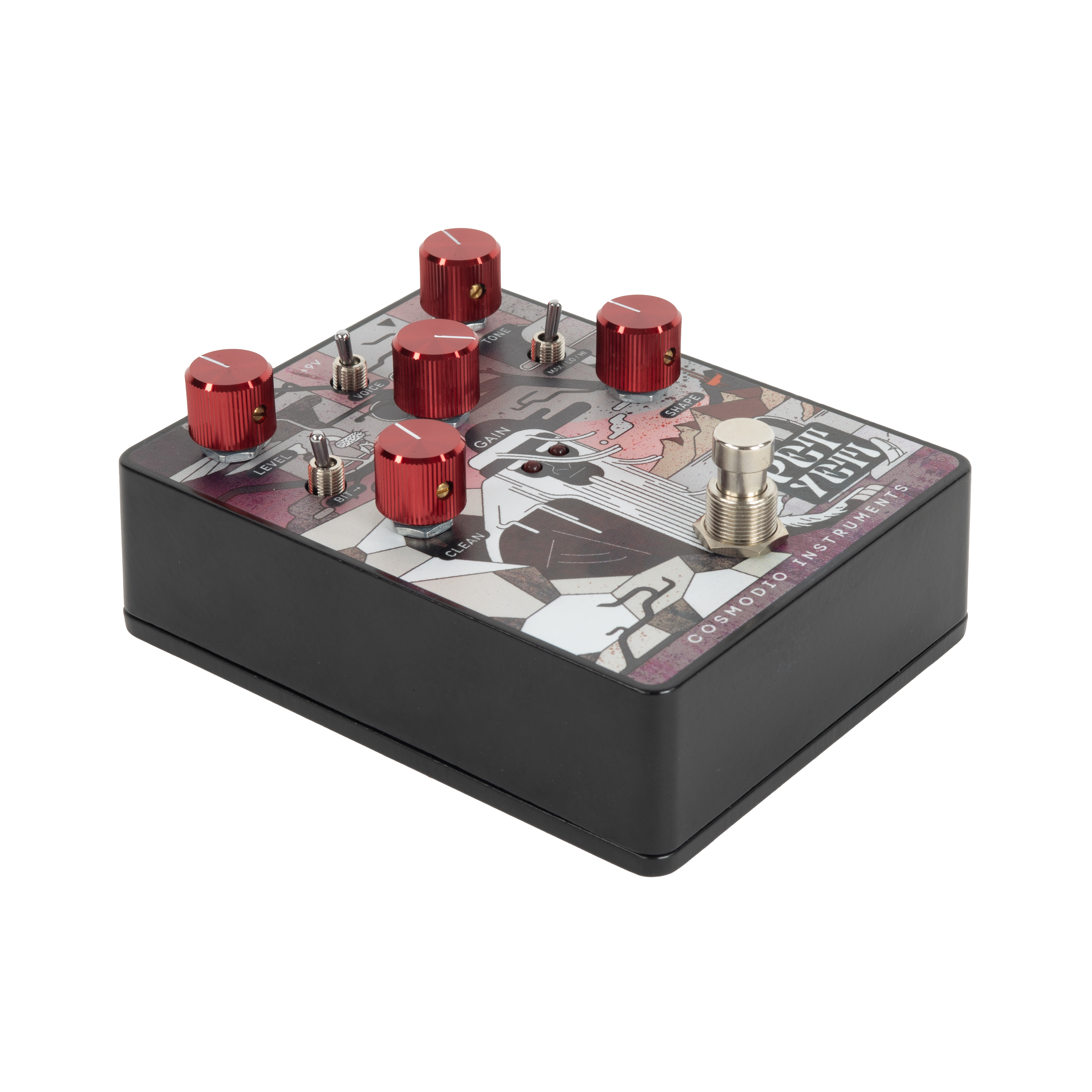 Cosmodio Pet Yeti Distortion and Fuzz Pedal - Dark | Cream City Music