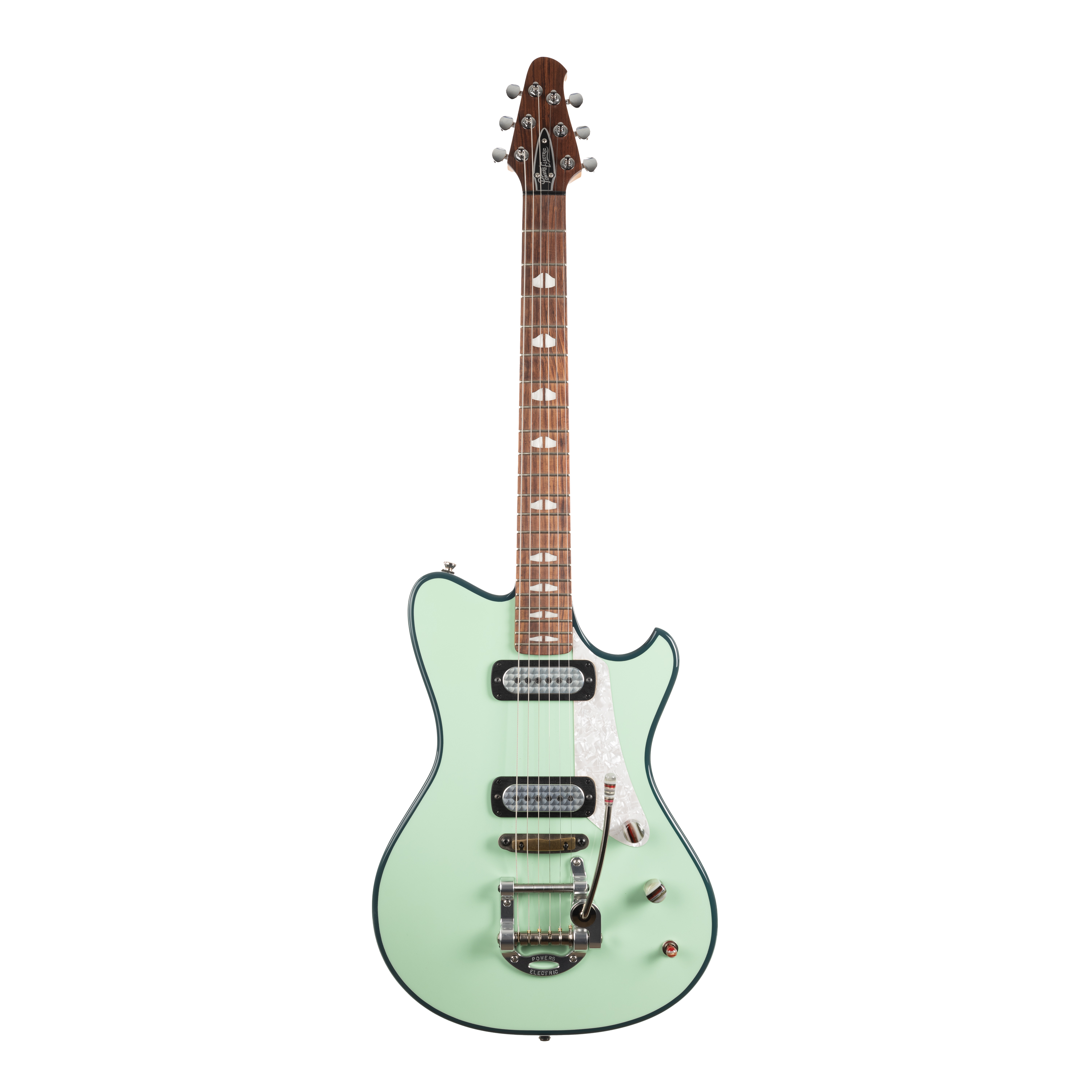 Powers Electric A-Type Two Tone - Mint and Fjord Green | Cream