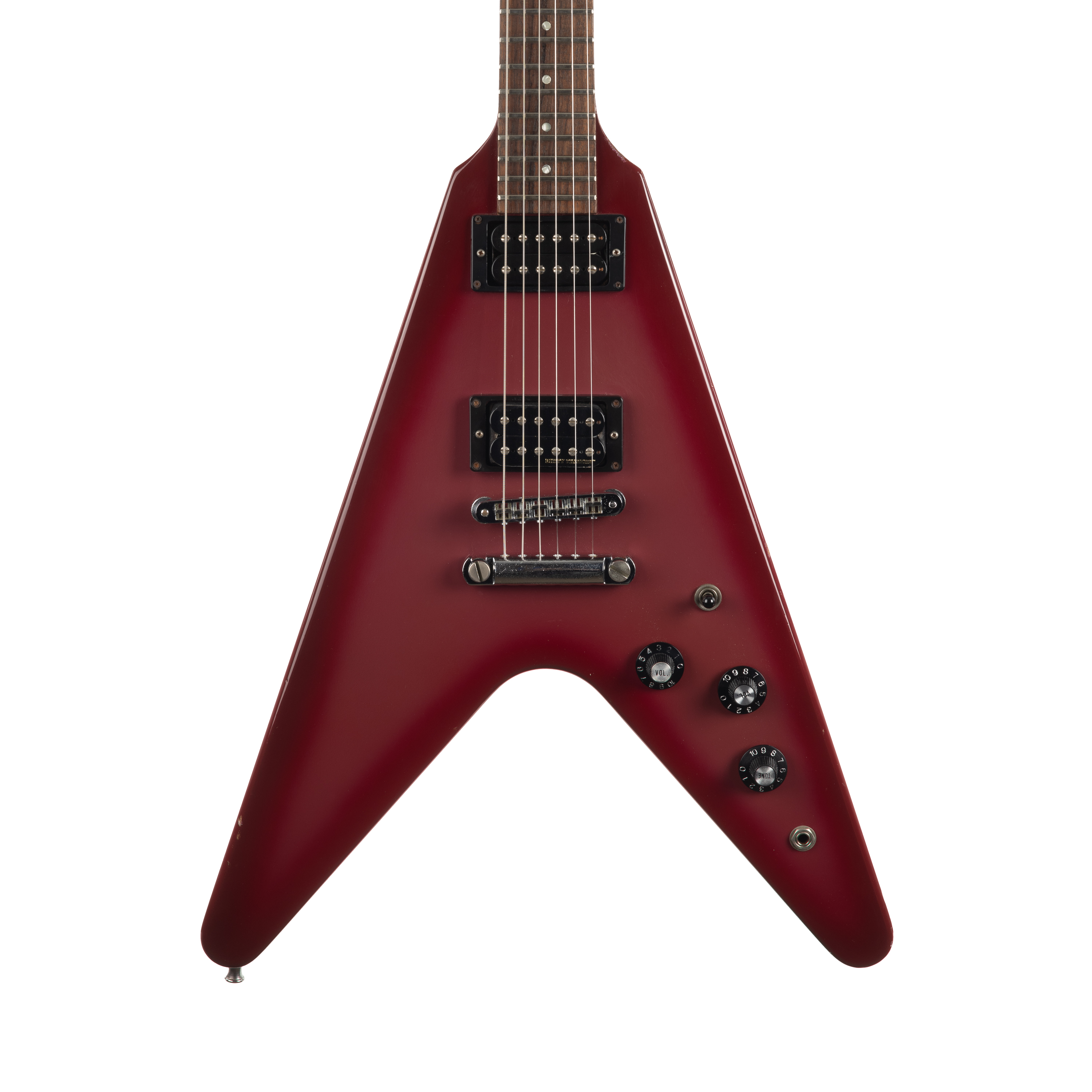 Gibson Flying V エレキギター ワインレッド【状態良好】 Vintage Gibson Flying V Plum Burst 1984 | Cream City Music