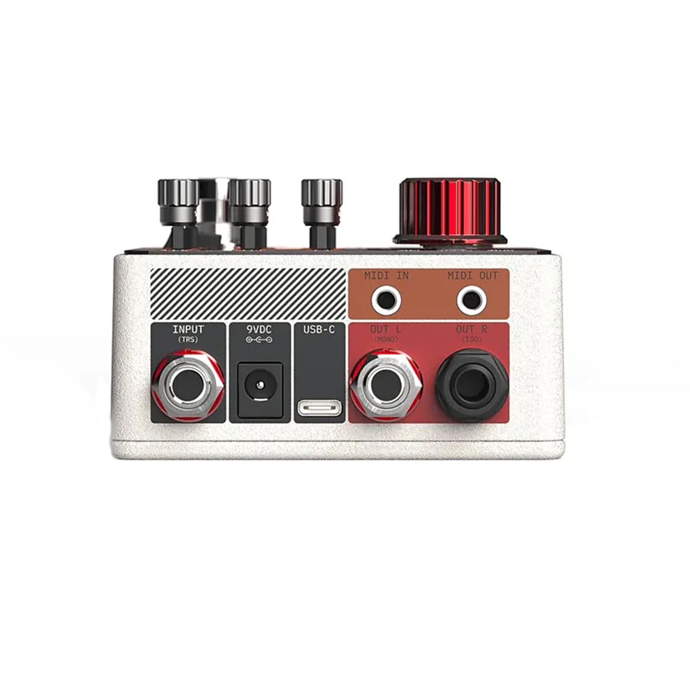 Cornerstone Nucleo Reverb Pedal - White | Cream City Music