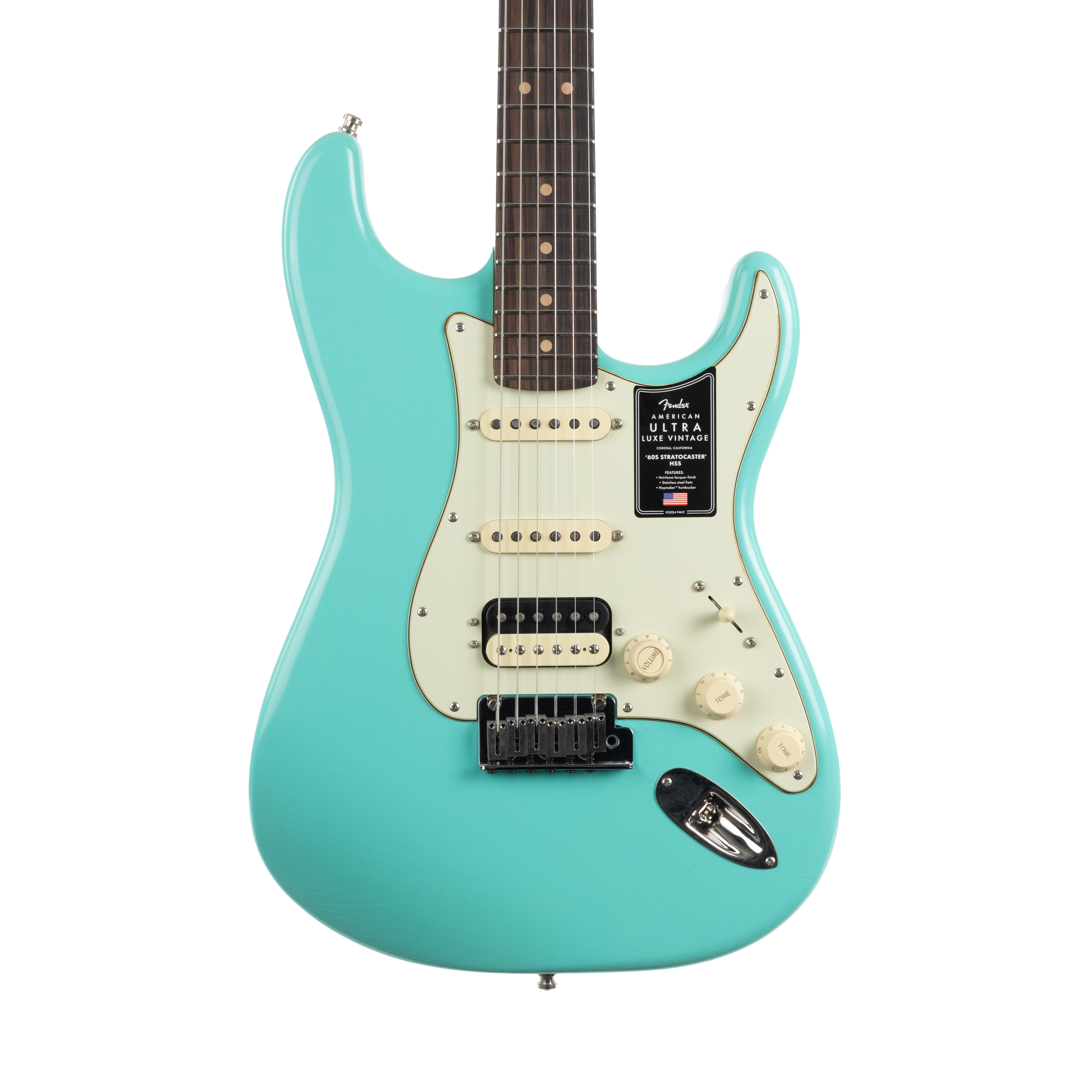 Fender American Ultra Luxe Vintage '60s Stratocaster HSS Rosewood Fender American Ultra Luxe Vintage '60s Stratocaster HSS Rosewood