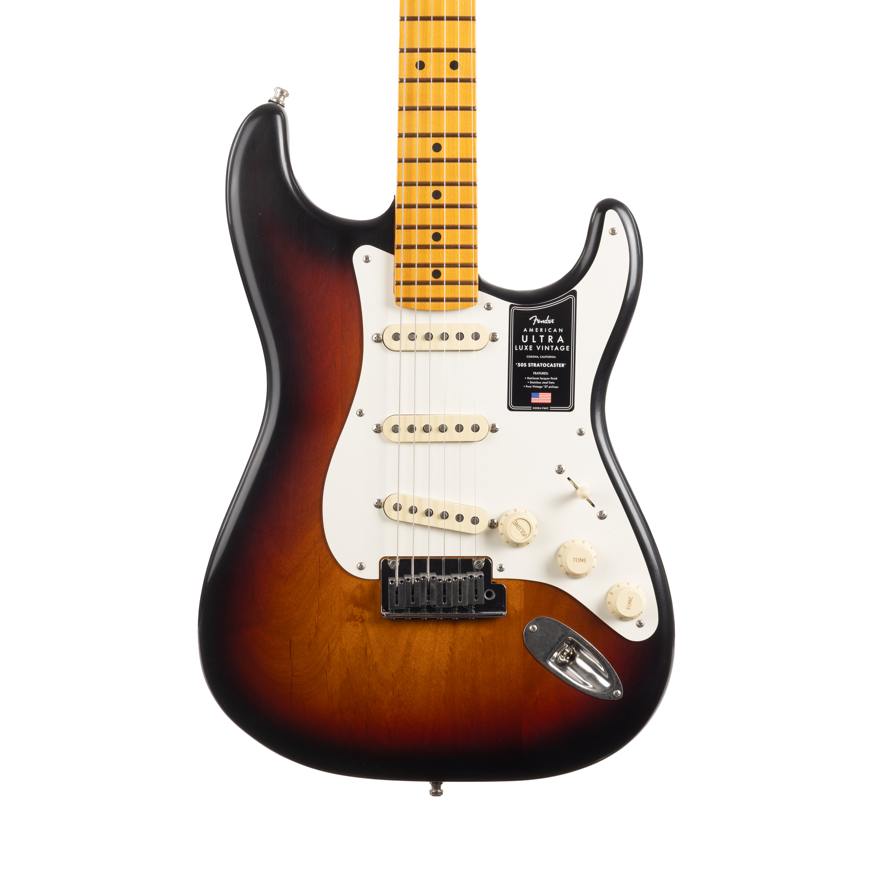Fender American Ultra Luxe Vintage '50s Stratocaster Maple - 3