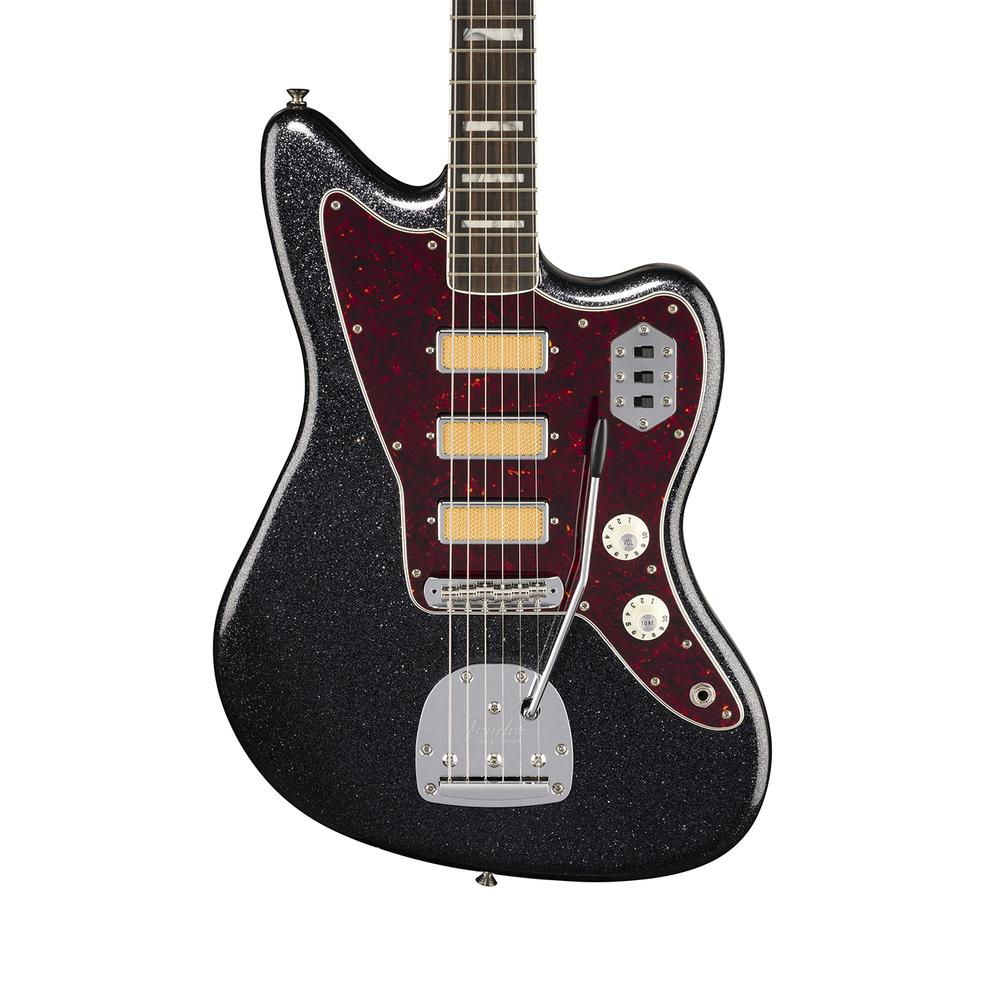 Fender Limited-Edition Gold Foil Jazzmaster - Black Sparkle