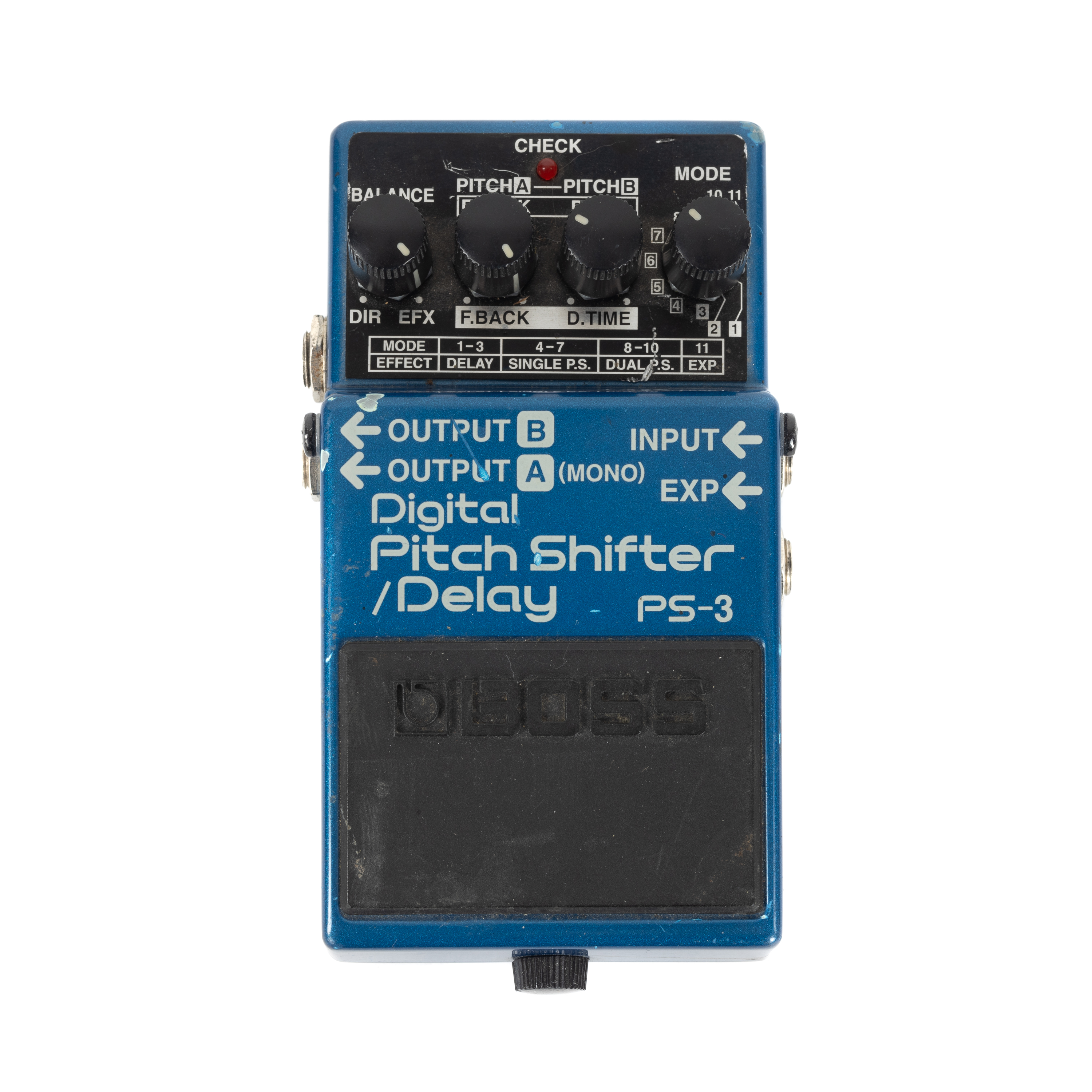 Used Boss PS-3 Digital Pitch Shifter Delay Pedal | Cream City Music