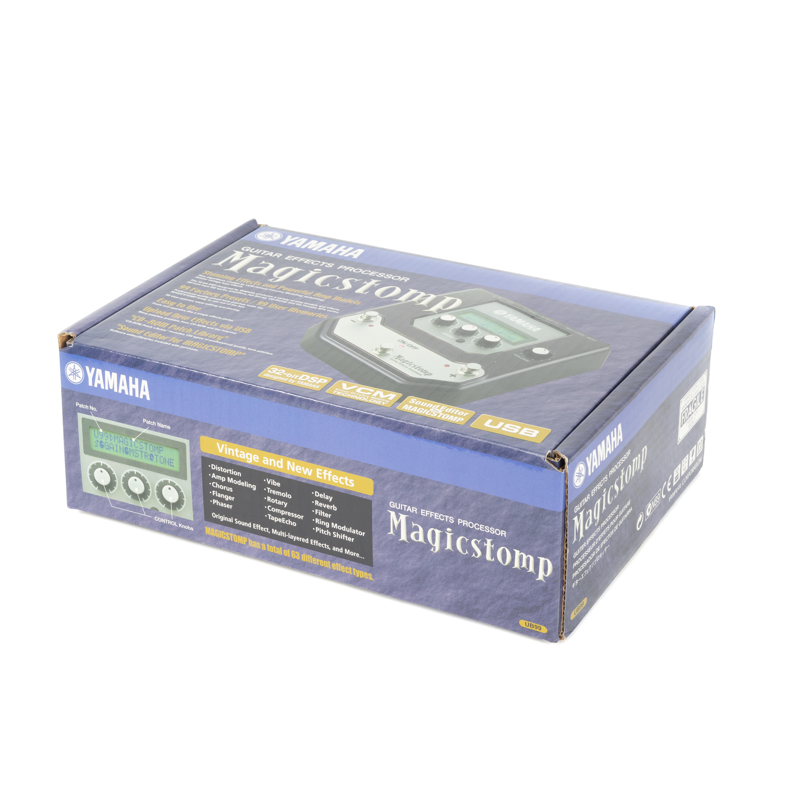 Used Yamaha MagicStomp Multi Effects Pedal - Cream City Music