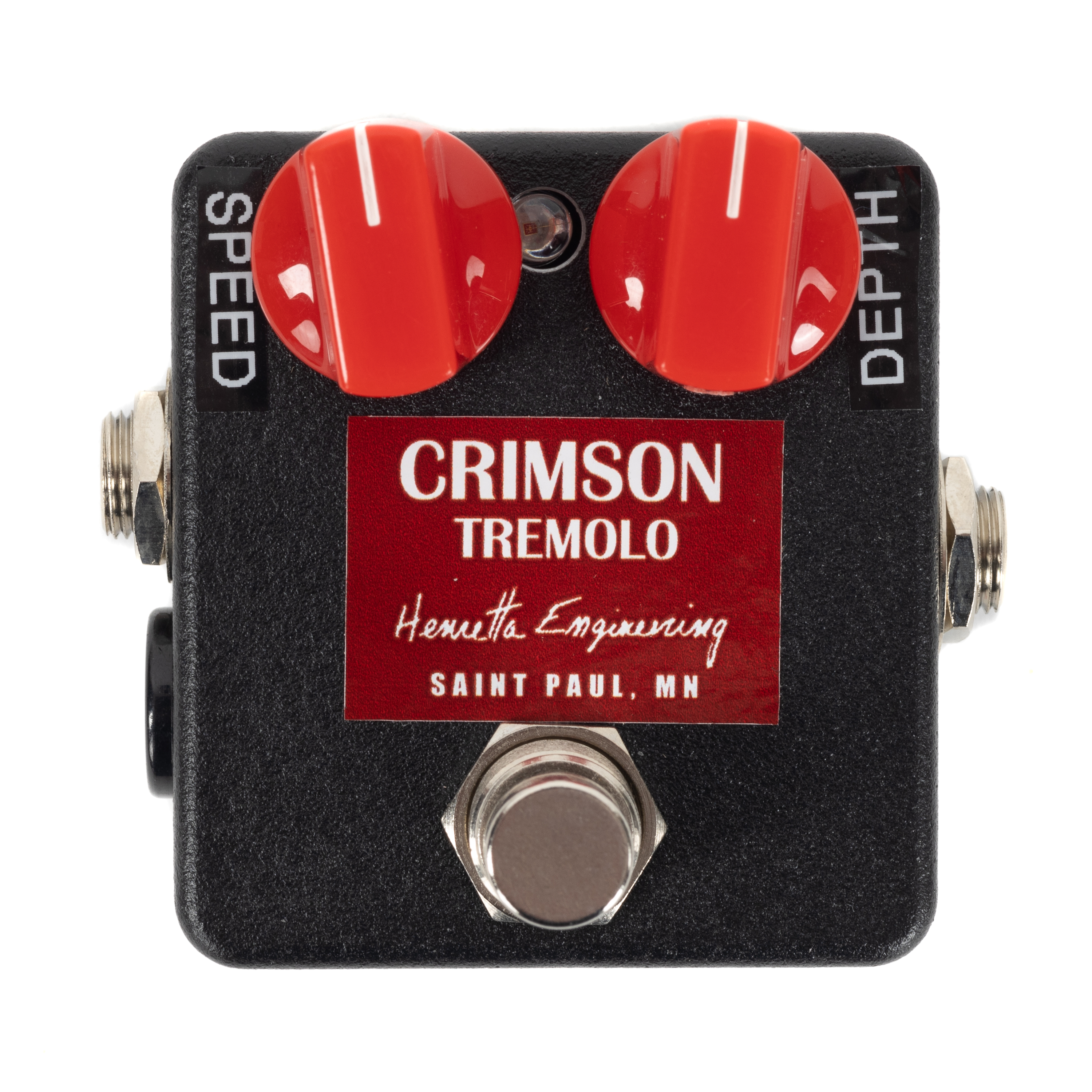 ギター Henretta Engineering Crimson Tremolo Used Henretta Crimson Tremolo Pedal | Cream City Music