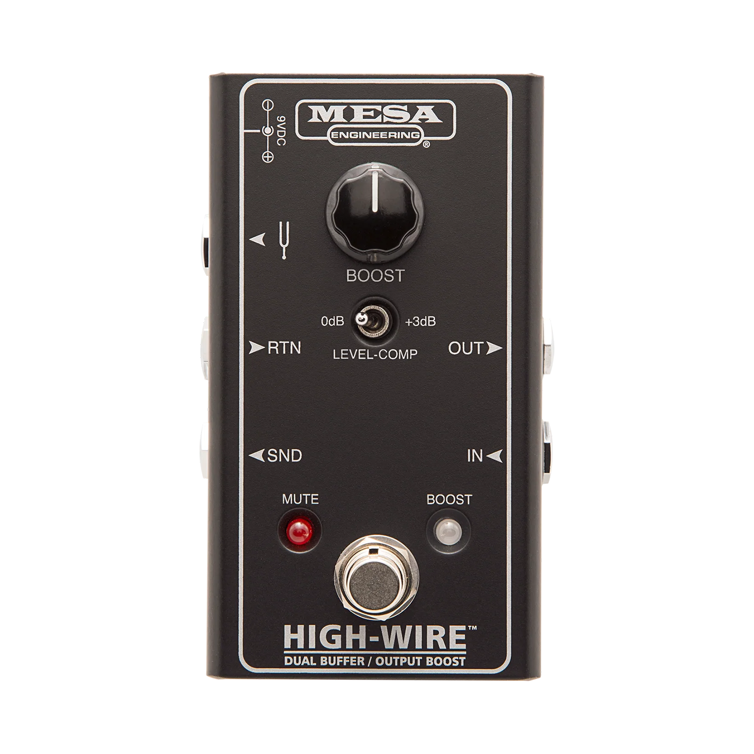 Mesa Boogie High-Wire Dual Buffer and Boost Pedal | Cream City Music
