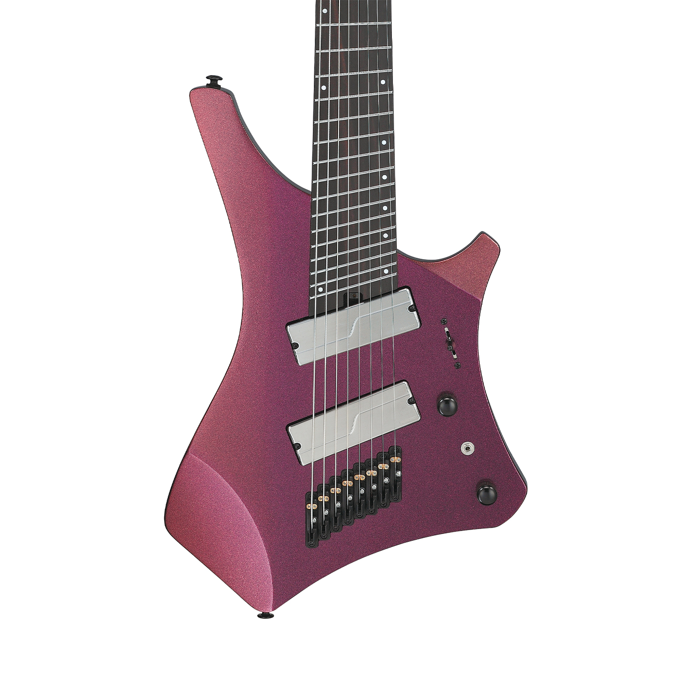 ギター Ibanes Ibanez Alpha A528 Multi-scale 8-string - Coral Mirage - Cream City