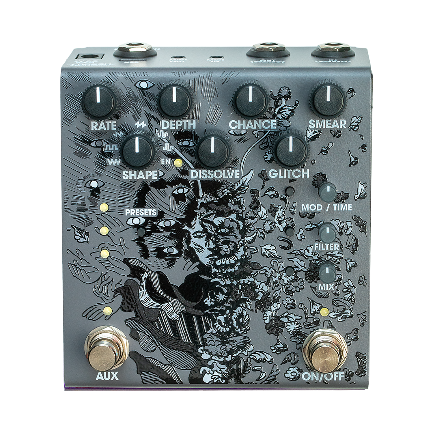 Old Blood Noise Endeavors Parting Glitch Delay Pedal - Black