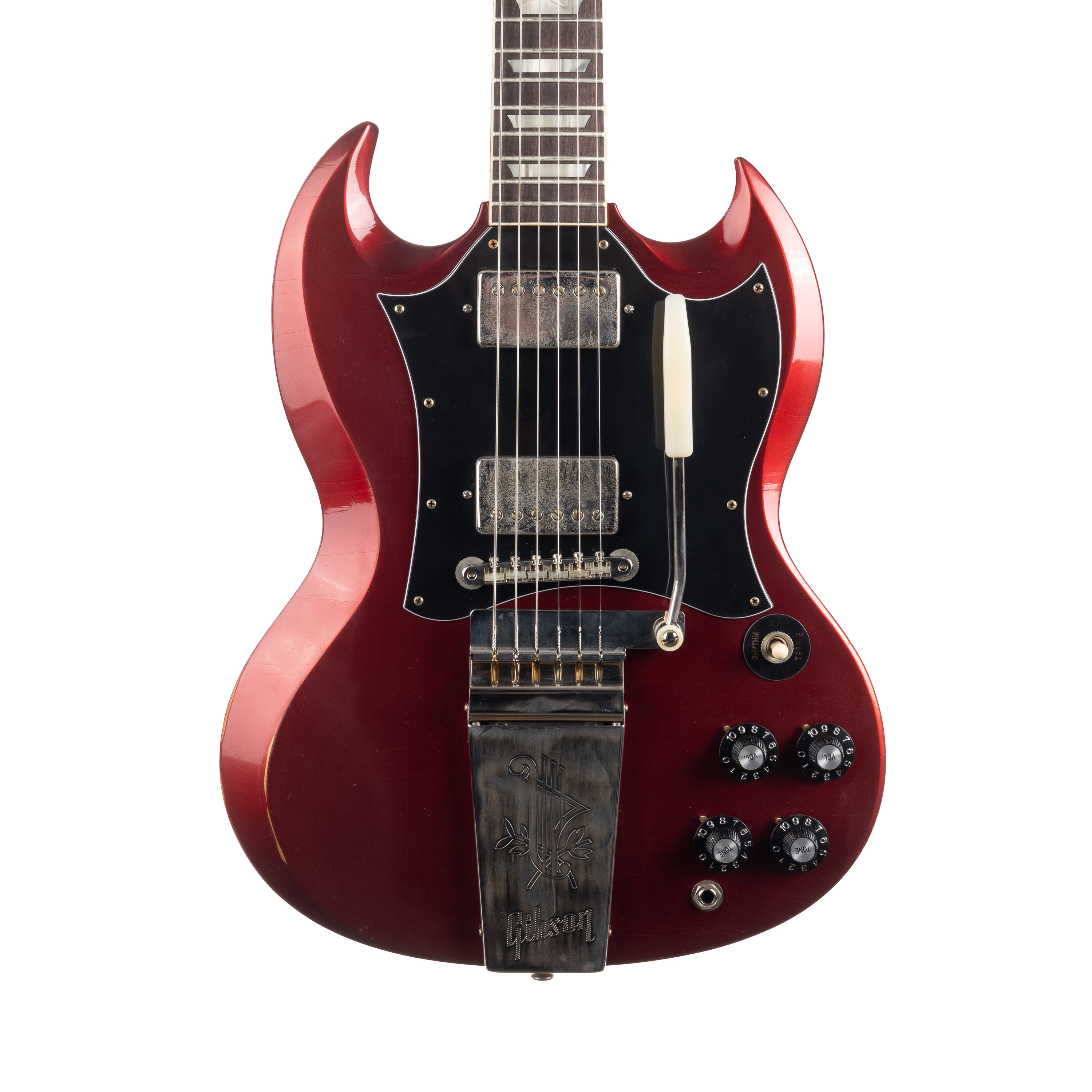Gibson Custom 1964 SG Murphy Lab Light Aged - Sparkling Burgundy