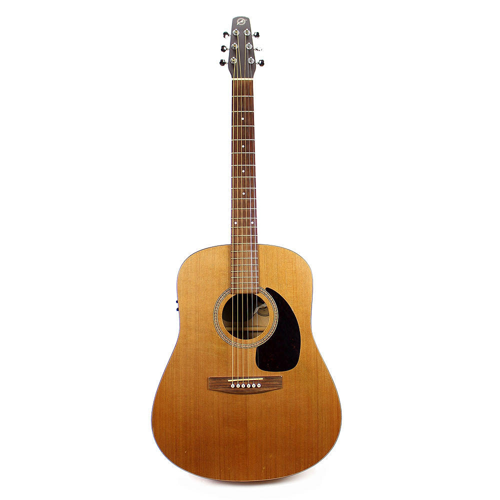 2002 Seagull S6 Acoustic Electric Guitar in Natural Finish | Cream