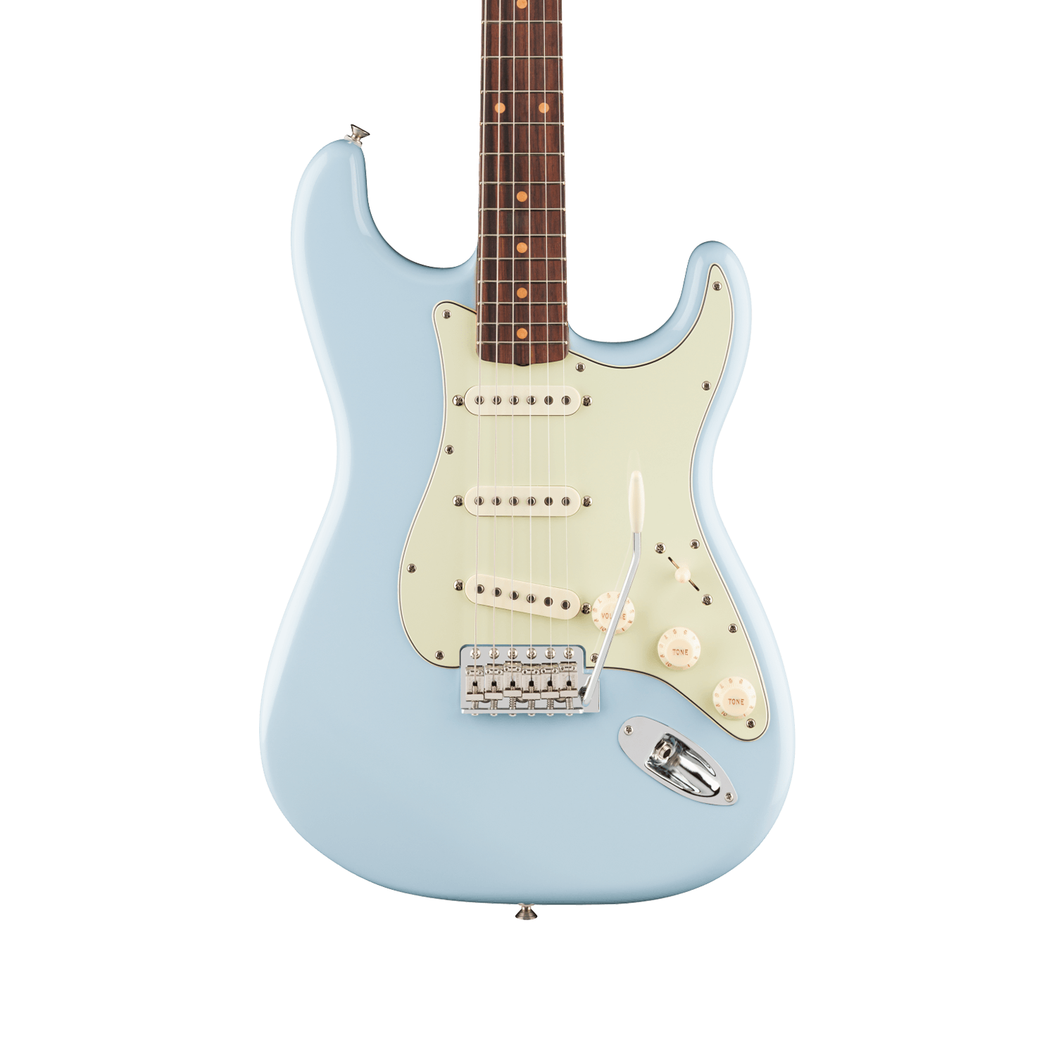 Warmoth USA Stratcaster ソニックブルー2016年 Fender Vintera III Early '60s Stratocaster Rosewood - Sonic Blue