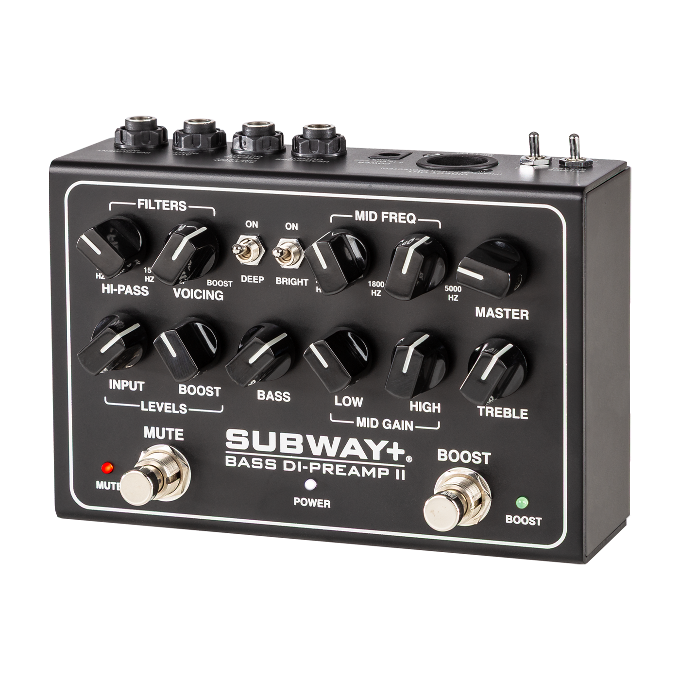 Mesa Boogie Subway+ Bass DI-Preamp II Pedal - Cream City Music