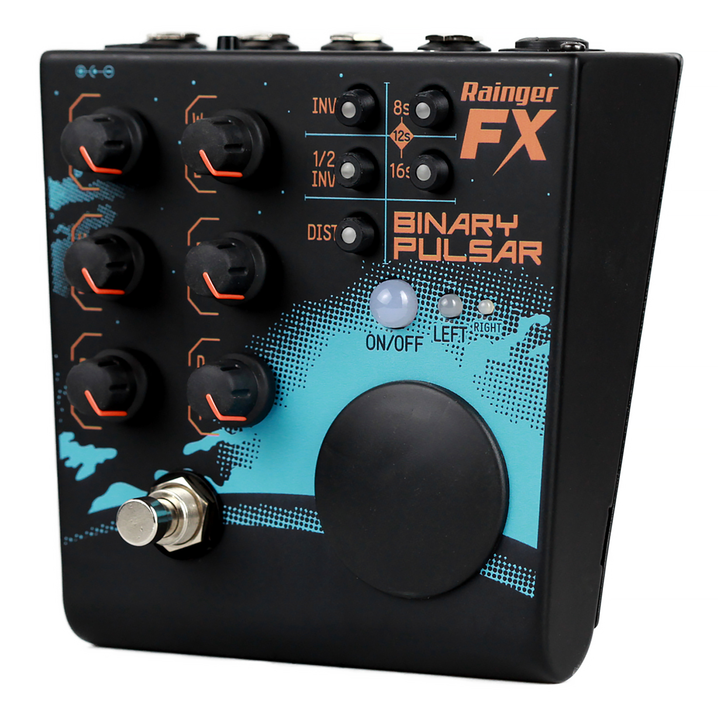 Rainger FX Binary Pulsar Sidechainer Panner Tremolo Pedal | Cream