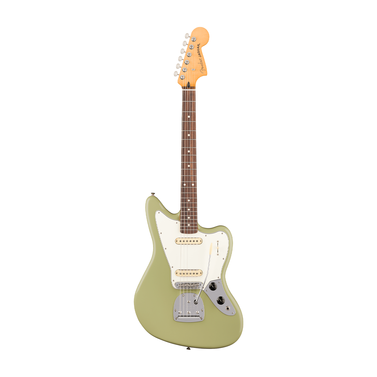 Fender Player II Jaguar Rosewood - Birch Green | Cream City Music