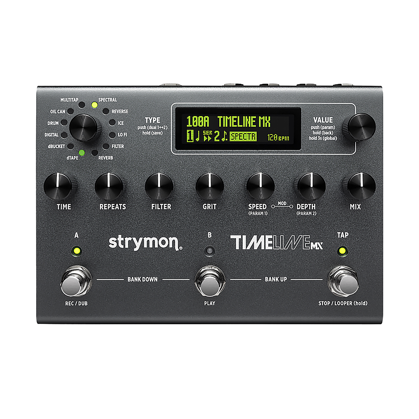 Strymon TIMELINE & MULTIスイッチ Strymon TimeLine MX Multi-Delay Workstation Delay Pedal - Cream