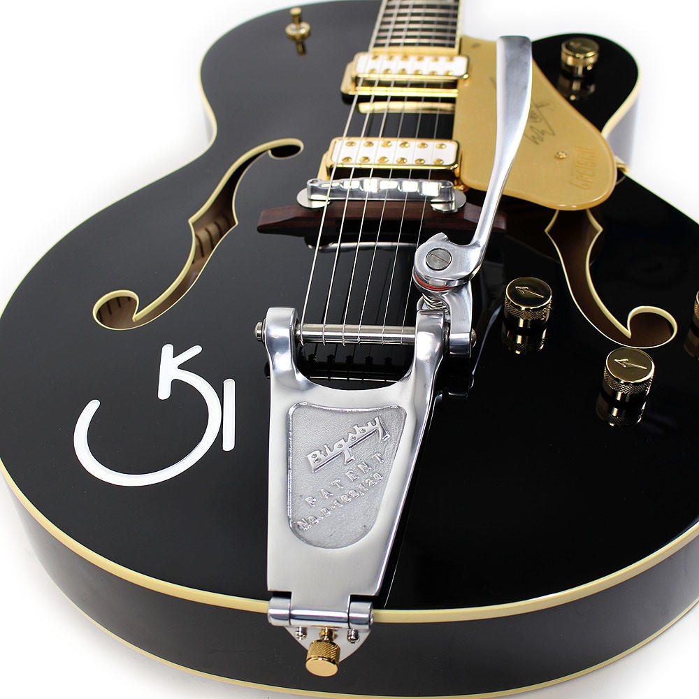 Gretsch G6120DSW FSR Cream City Music Exclusive Chet Atkins Black