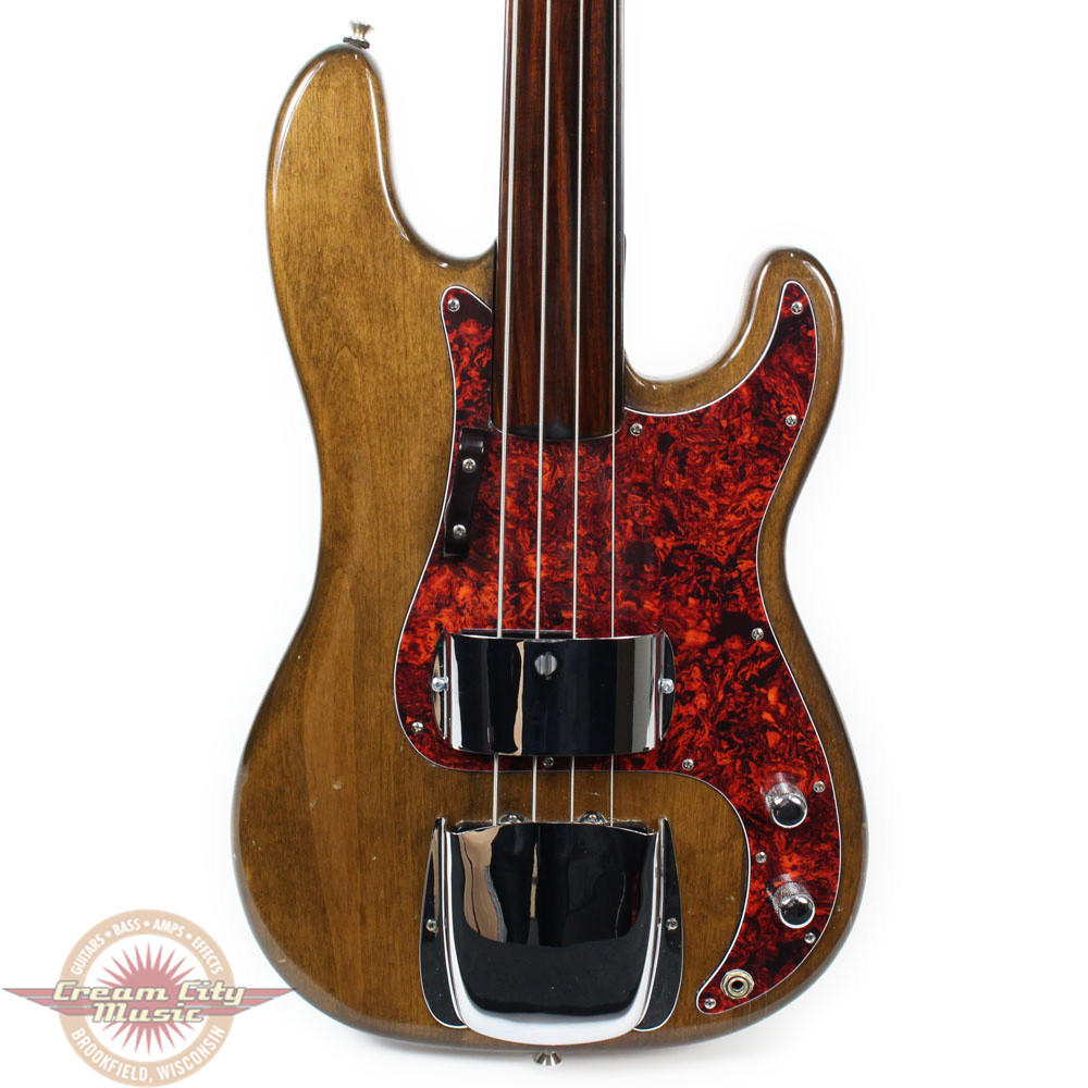 Vintage 1971 Fender Fretless Precision Bass P-Bass Guitar