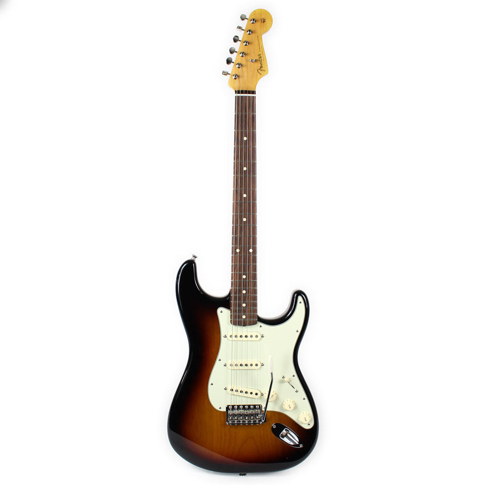 2013 Fender MIM Classic Series 60s Stratocaster Electric Guitar 3-Tone  Sunburst