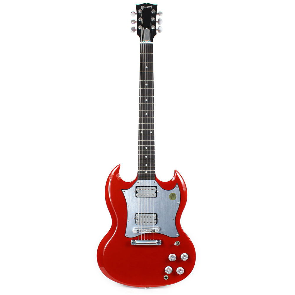 2004 Gibson Limited Edition SG Platinum Electric Guitar Sunset