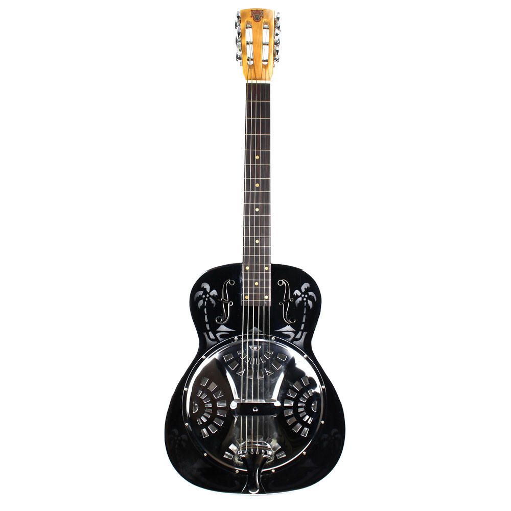 1982 Dobro Model 33H Square Neck Resonator Guitar Chrome | Cream