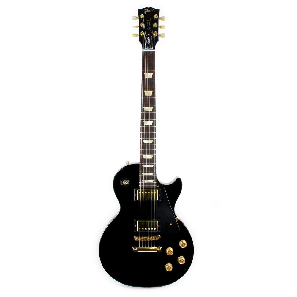 2007 Gibson Les Paul Studio Electric Guitar Black | Cream City Music