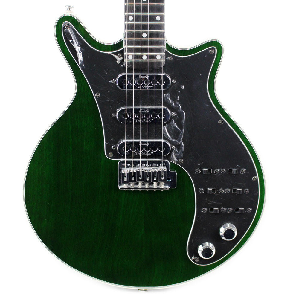 Used Burns Brian May Signature Model Electric Guitar Translucent