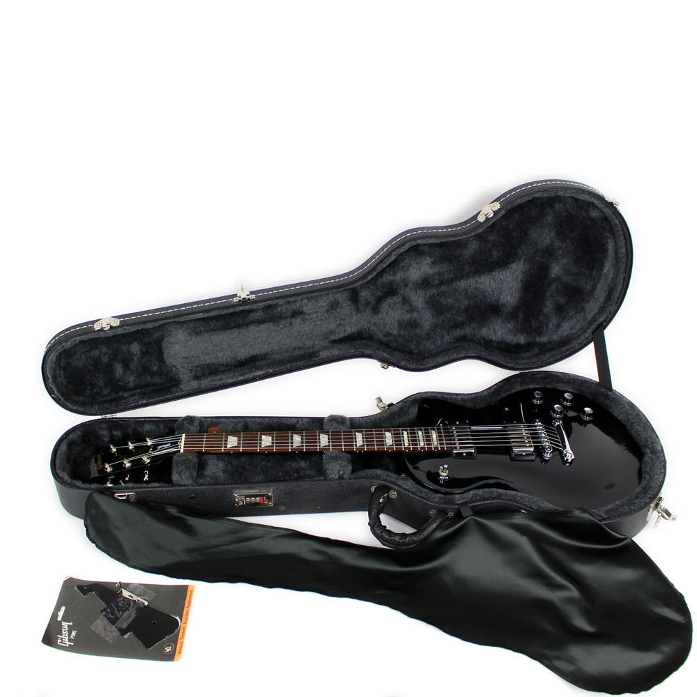 1994 Gibson Les Paul Studio Electric Guitar Black | Cream City Music 