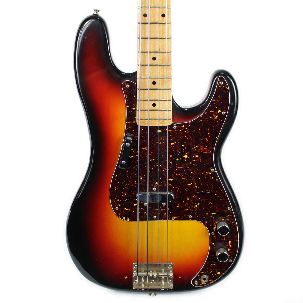 Vintage Conqueror MIJ Electric P-Style Bass Guitar Sunburst