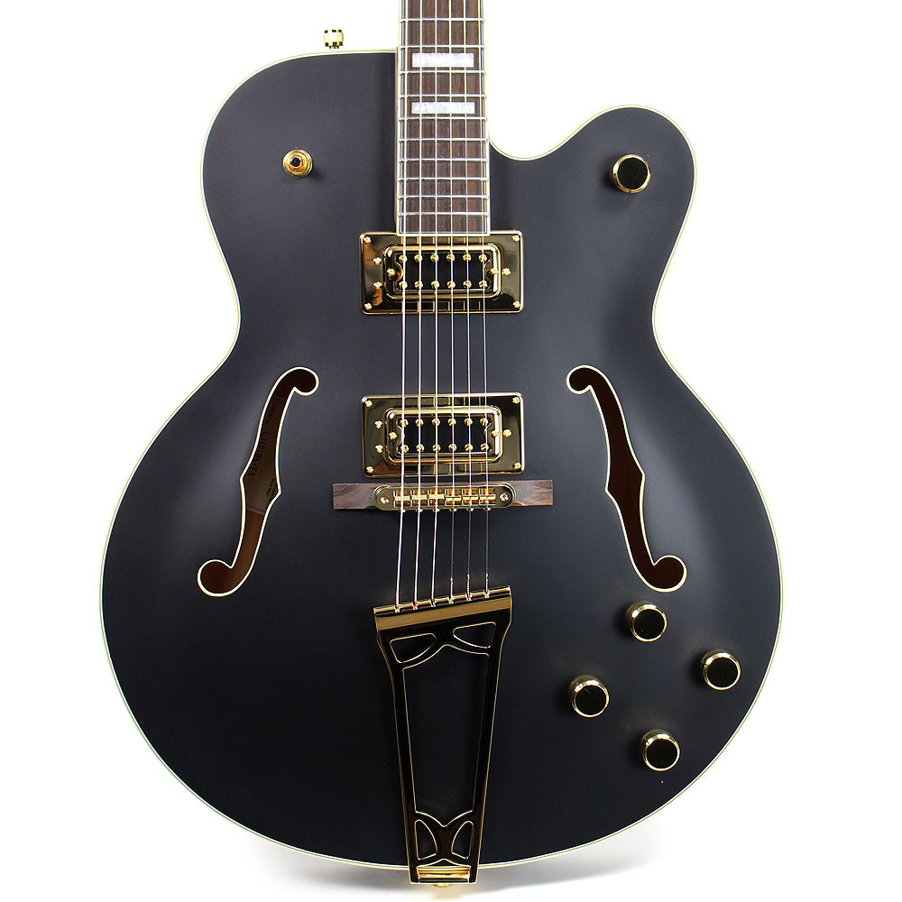 Gretsch G5191BK Tim Armstrong Electromatic - Flat Black | Cream