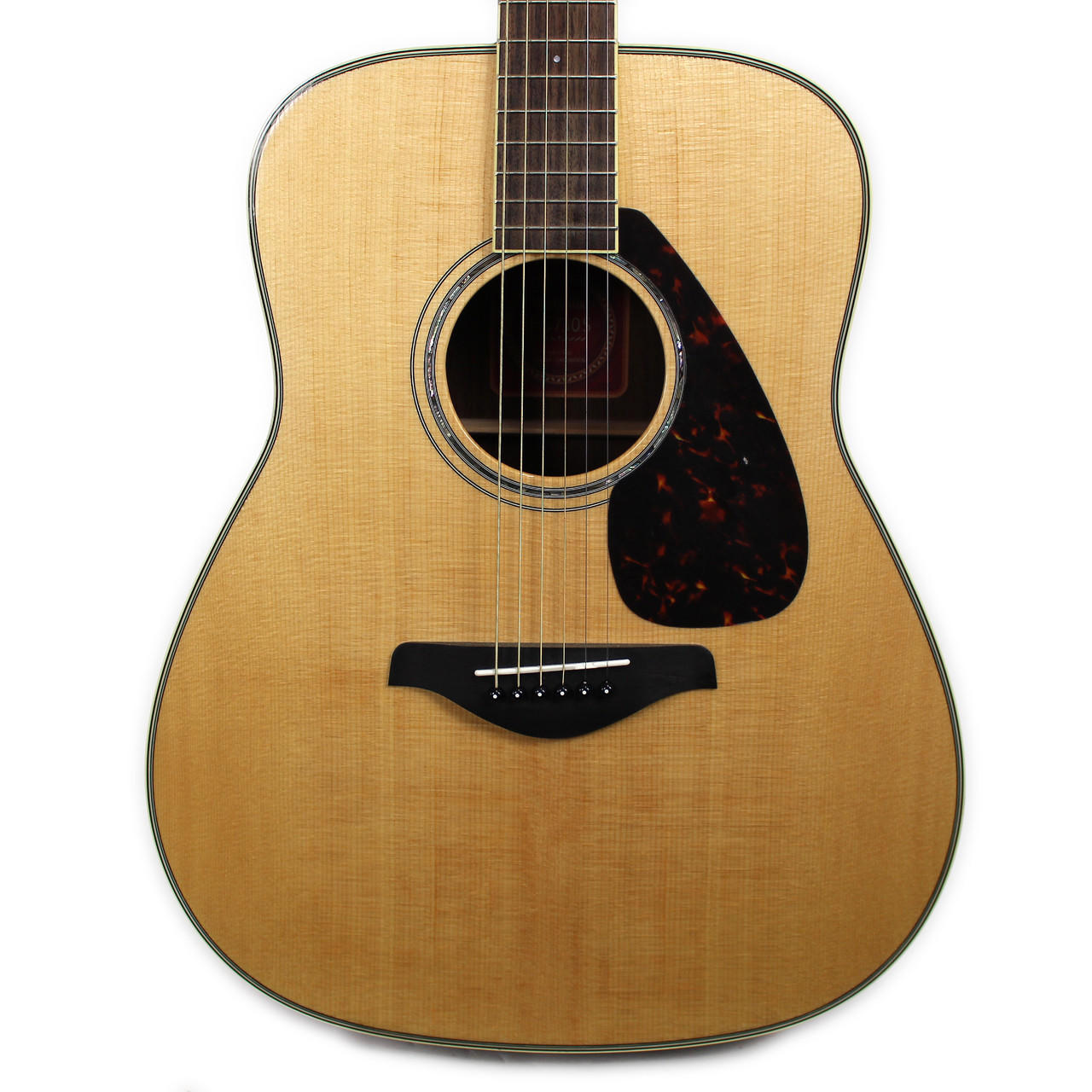 Used Yamaha FG730S Dreadnought Acooustic Guitar Natural | Cream